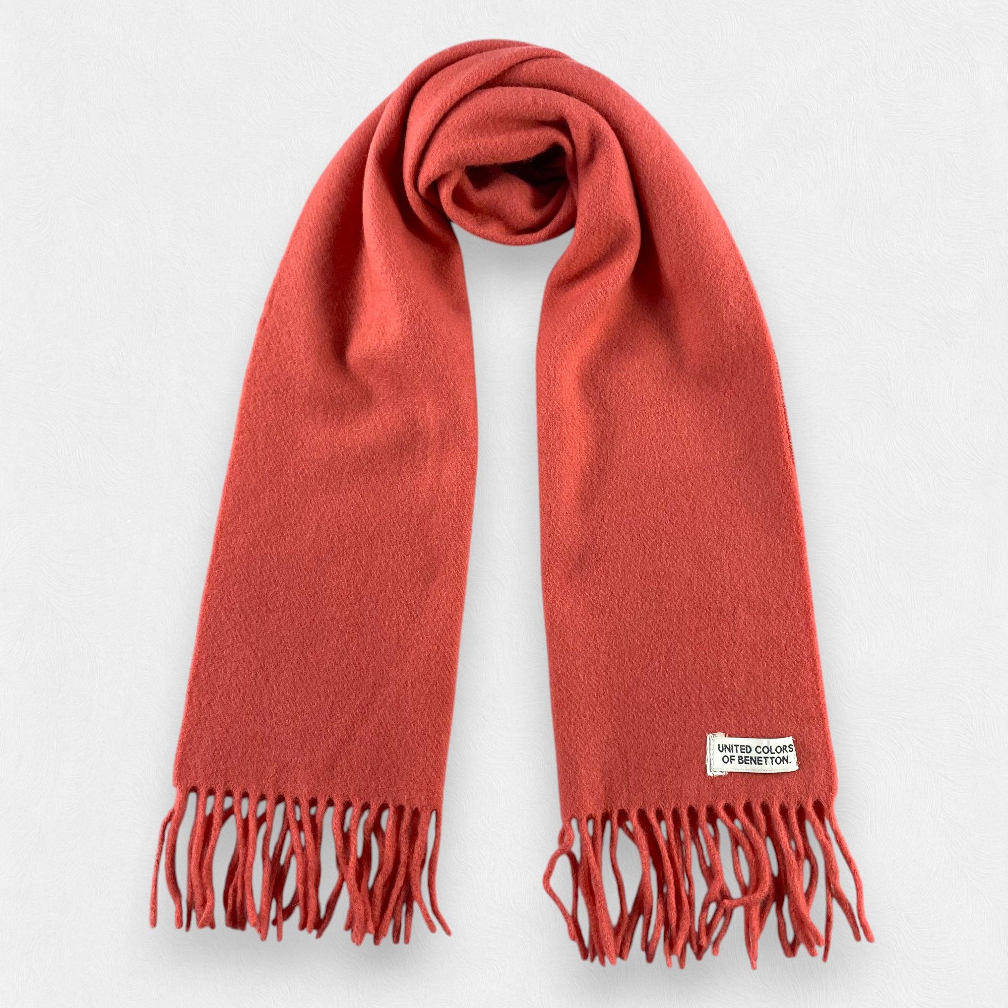 United Colors Of Benetton United Colors Of Benetton Scarf Neck Wrap Wool Muffler Size ONE SIZE - 1 Thumbnail