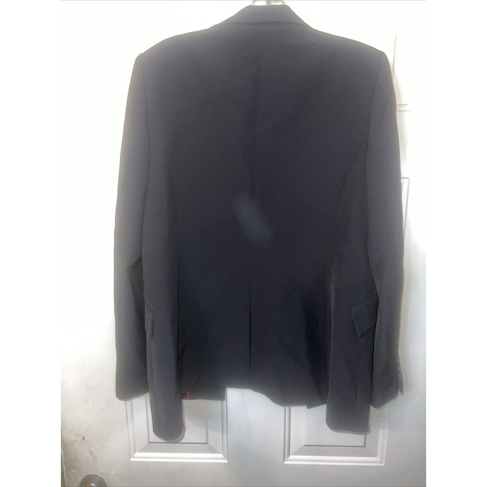 Tommy Hilfiger Tommy Hilfiger Women’s Blazer Open Front Black Size 10 Poly Size L / US 10 / IT 46 - 6 Thumbnail