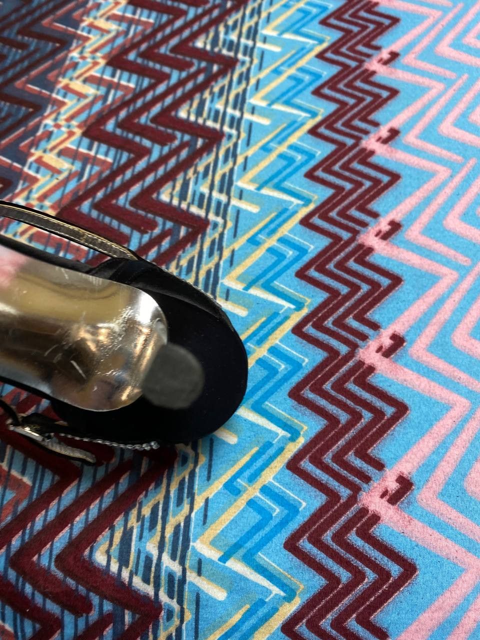 Dolce & Gabbana D&G Velvet Crystal Slingback Heels Vintage shoes chic Size US 7 / IT 37 - 14 Thumbnail
