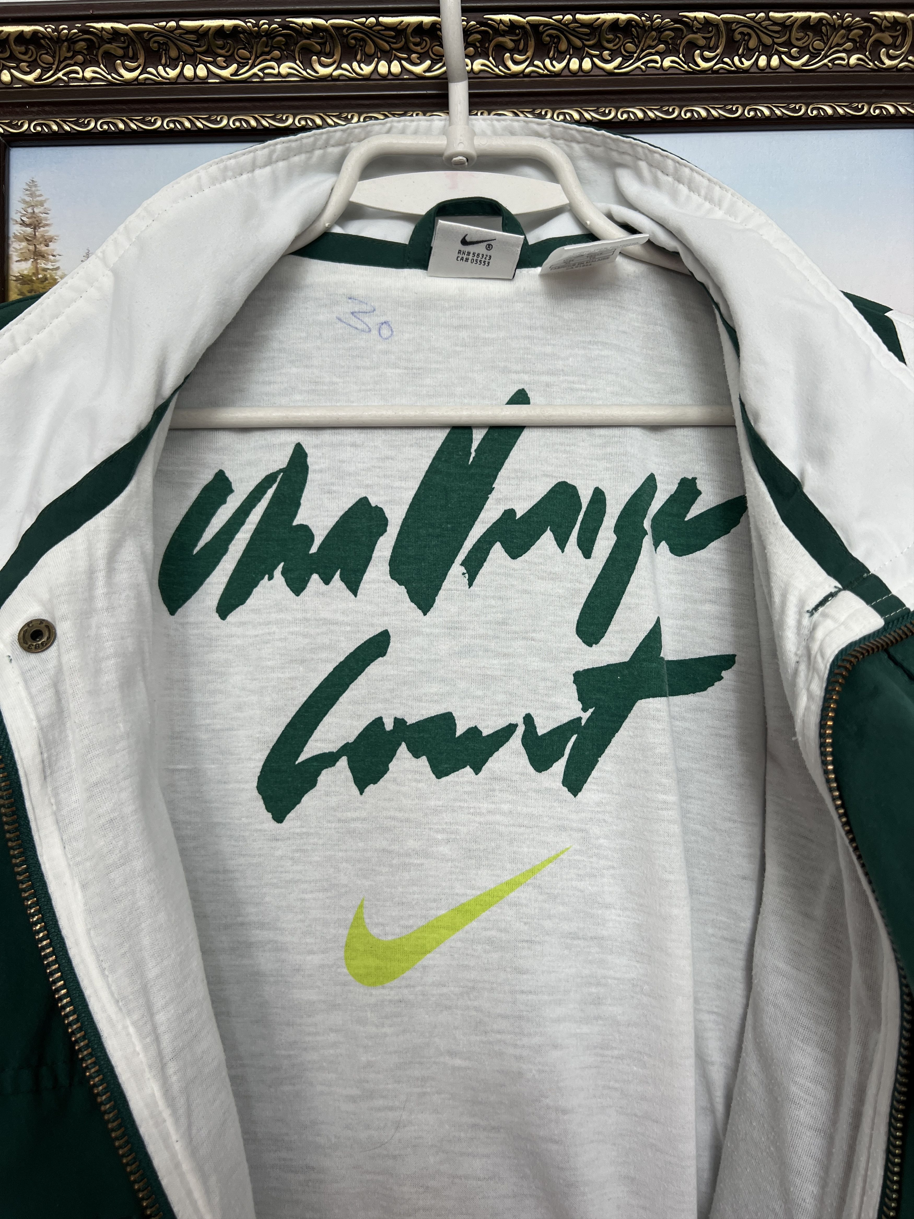 Nike Vintage Court Andre Agassi Tennis Jacket Rare Track Top Size US XL / EU 56 / 4 - 9 Thumbnail