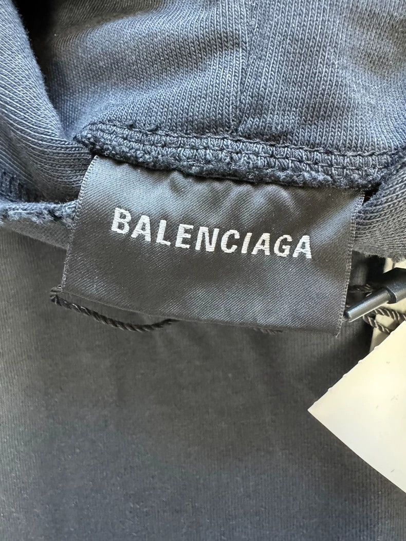 Balenciaga Balenciaga Relaxed fit hooded letter print sweatshirt, wom Size L / US 10 / IT 46 - 4 Thumbnail