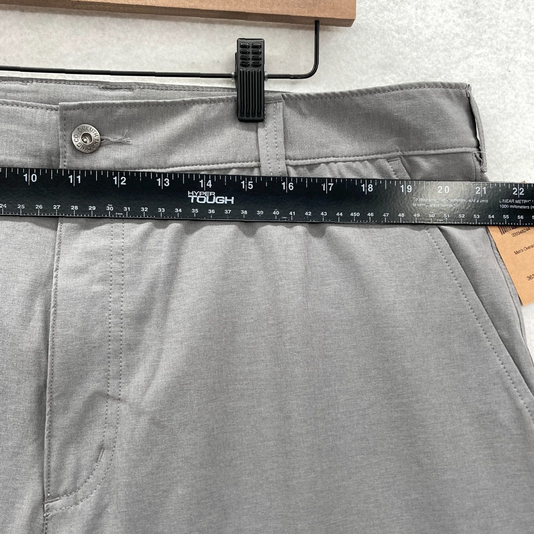 Vintage Duluth Overachino Pants Mens 40x30 Standard Fit Gray Stretch Cargo Hiking Camp Size US 40 / EU 56 - 7 Thumbnail