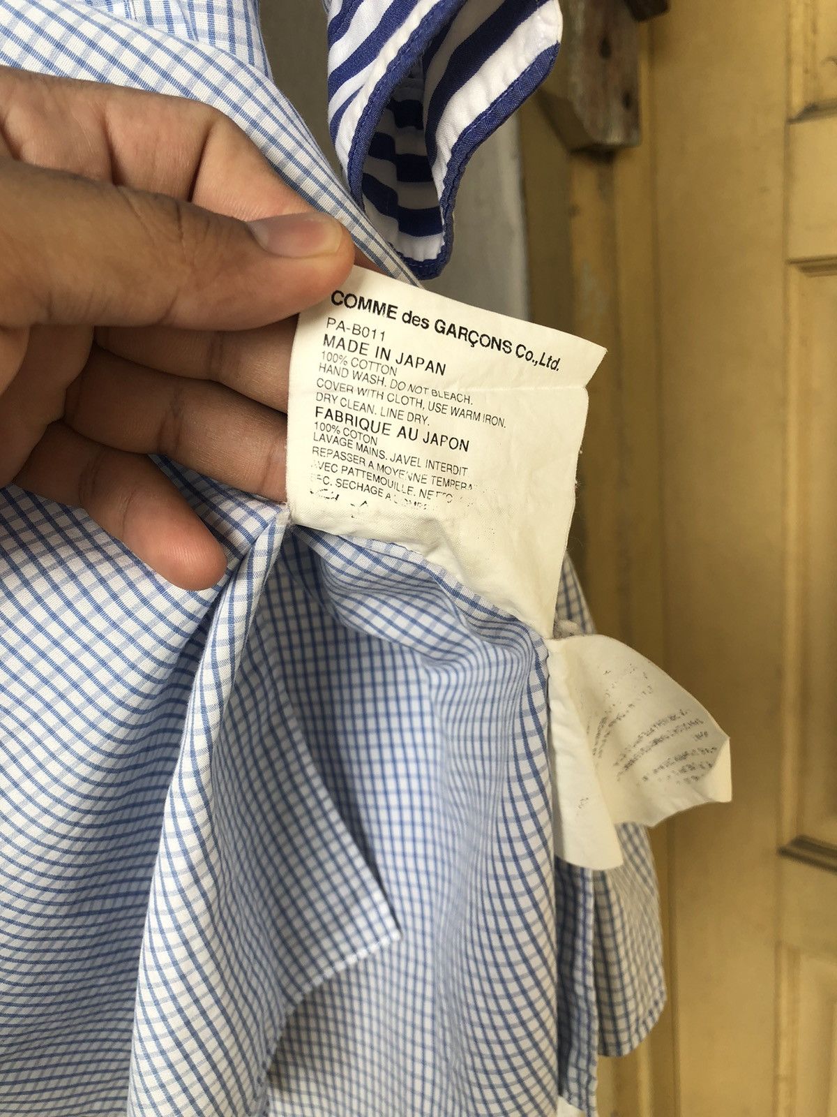 Comme des Garcons Rare❗️Comme des Garcons Homme Plus Button Up Shirt Size US M / EU 48-50 / 2 - 13 Thumbnail