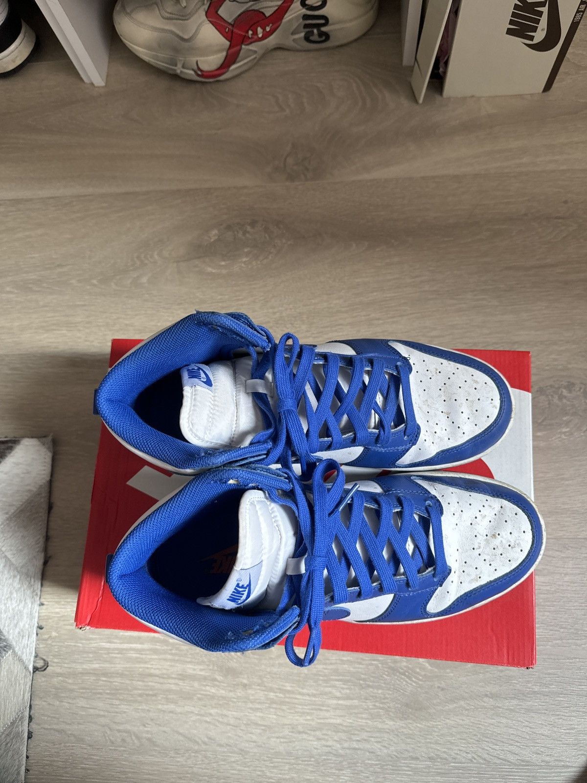 Nike Dunk Hi Kentucky Blue