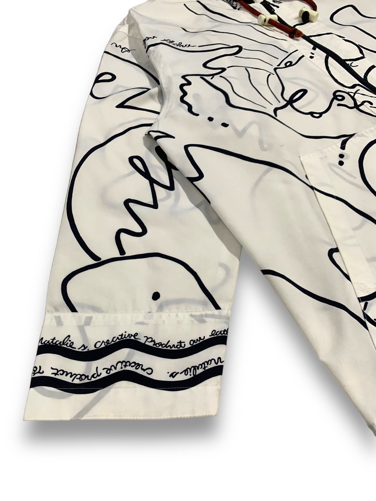 Other Topys France by Natalie S. Full Graphic Art Hooded Jacket Size 3XL / US 20-22 - 12 Thumbnail