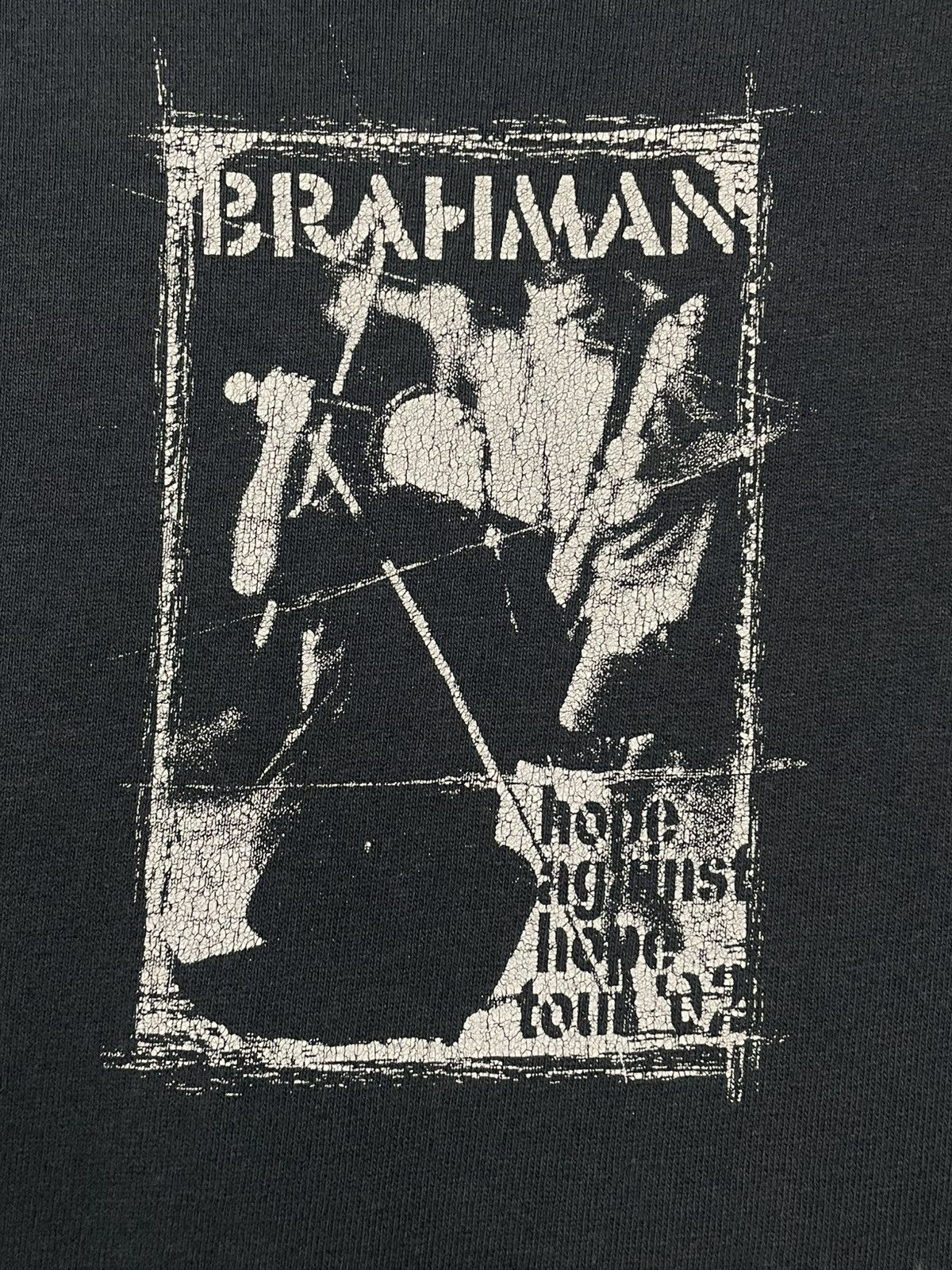 Band Tees Vintage Original Og Brahman Japan Punk Hope Againts Fade Tee Size US M / EU 48-50 / 2 - 6 Thumbnail