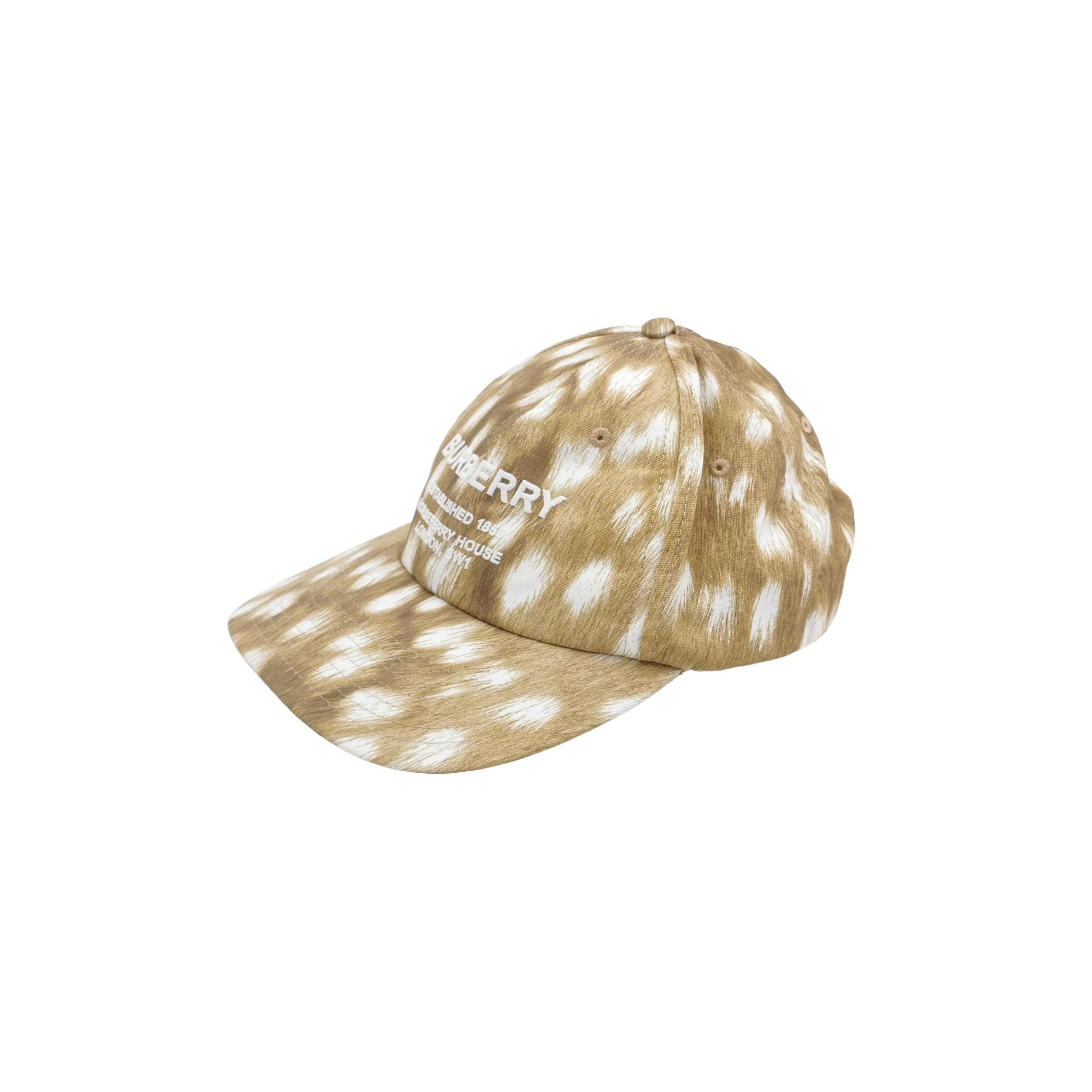 Burberry Burberry Deer Print Baseball Cap Size M Size ONE SIZE - 1 Thumbnail