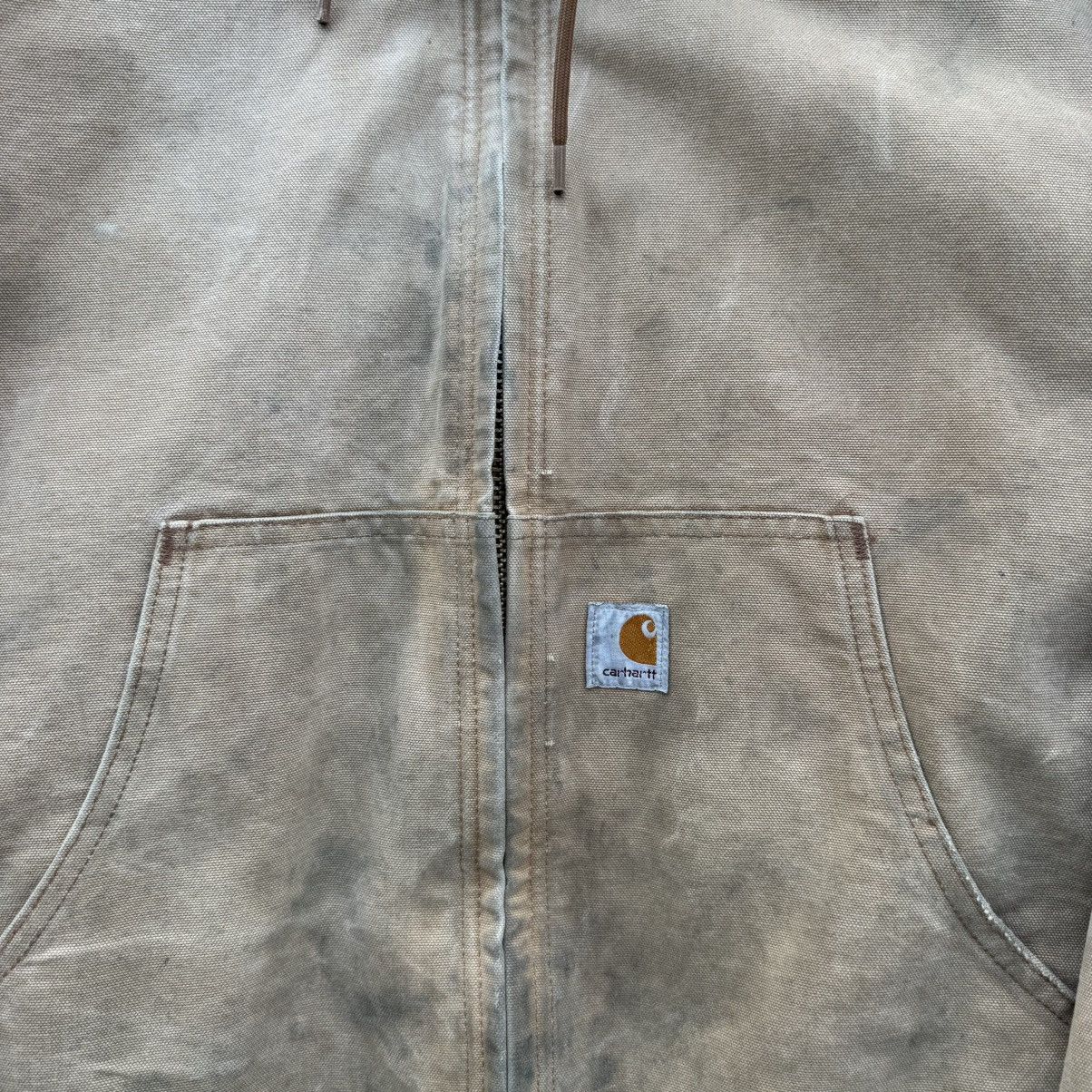 Carhartt Vintage Carhartt Workwear Hooded Jacket Size US XL / EU 56 / 4 - 4 Thumbnail