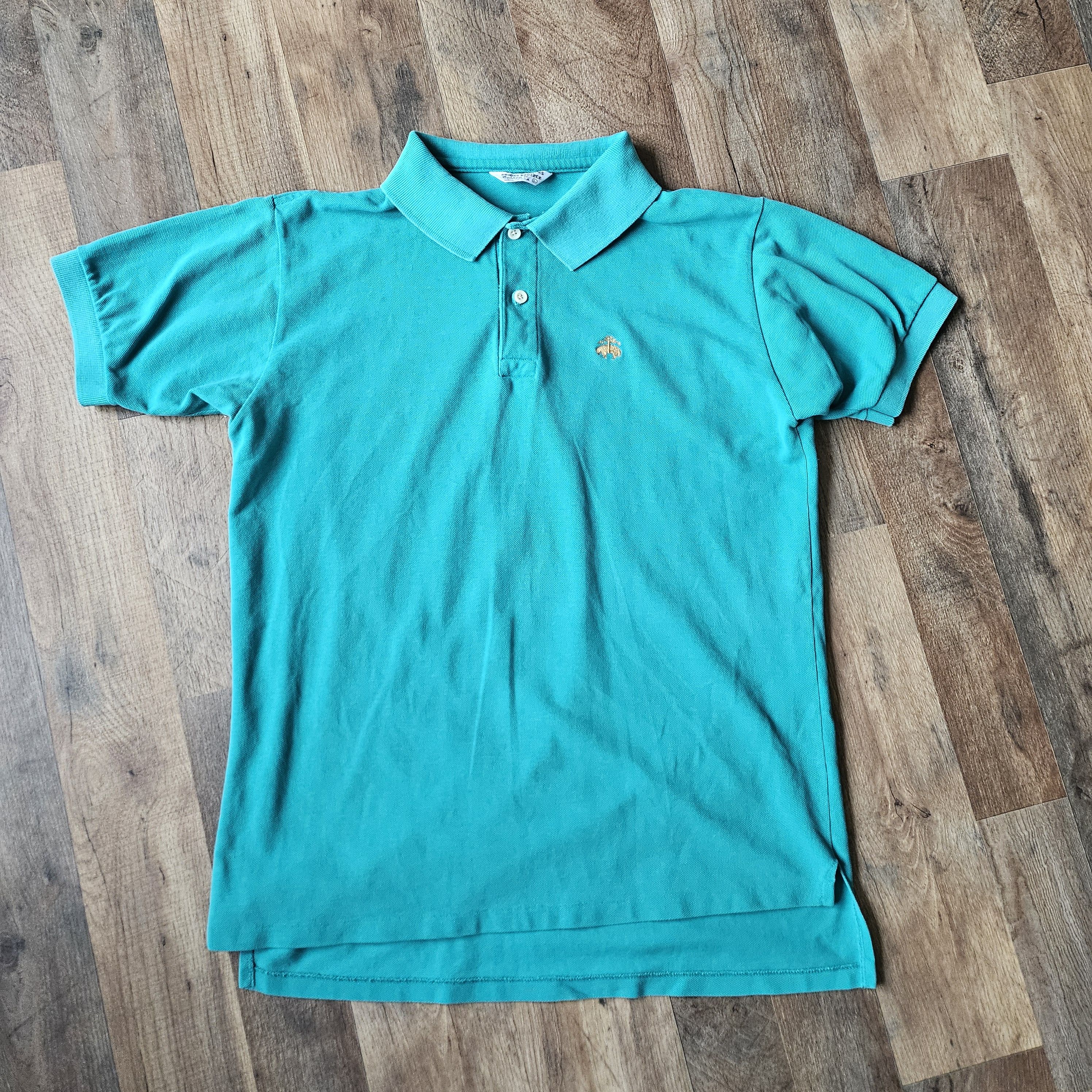 Brooks Brothers × Vintage Brooks Brothers Men's Polo Shirt, Golden Fleece, Vintage 80s Size US M / EU 48-50 / 2 - 1 Thumbnail