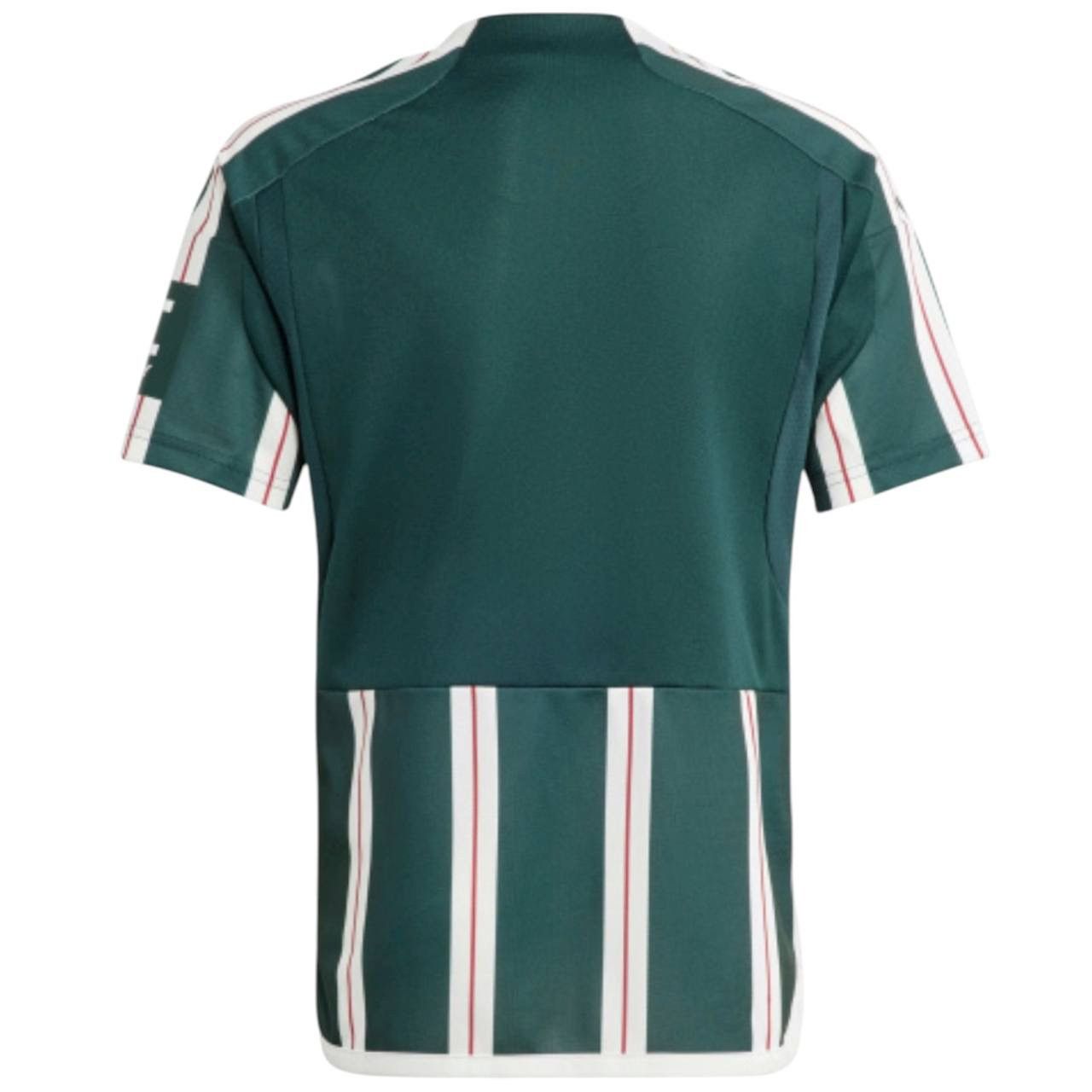 Adidas 2023/24 MANCHESTER UNITED AWAY SOCCER JERSEY FOOTBALL SHIRT Size US S / EU 44-46 / 1 - 2 Thumbnail