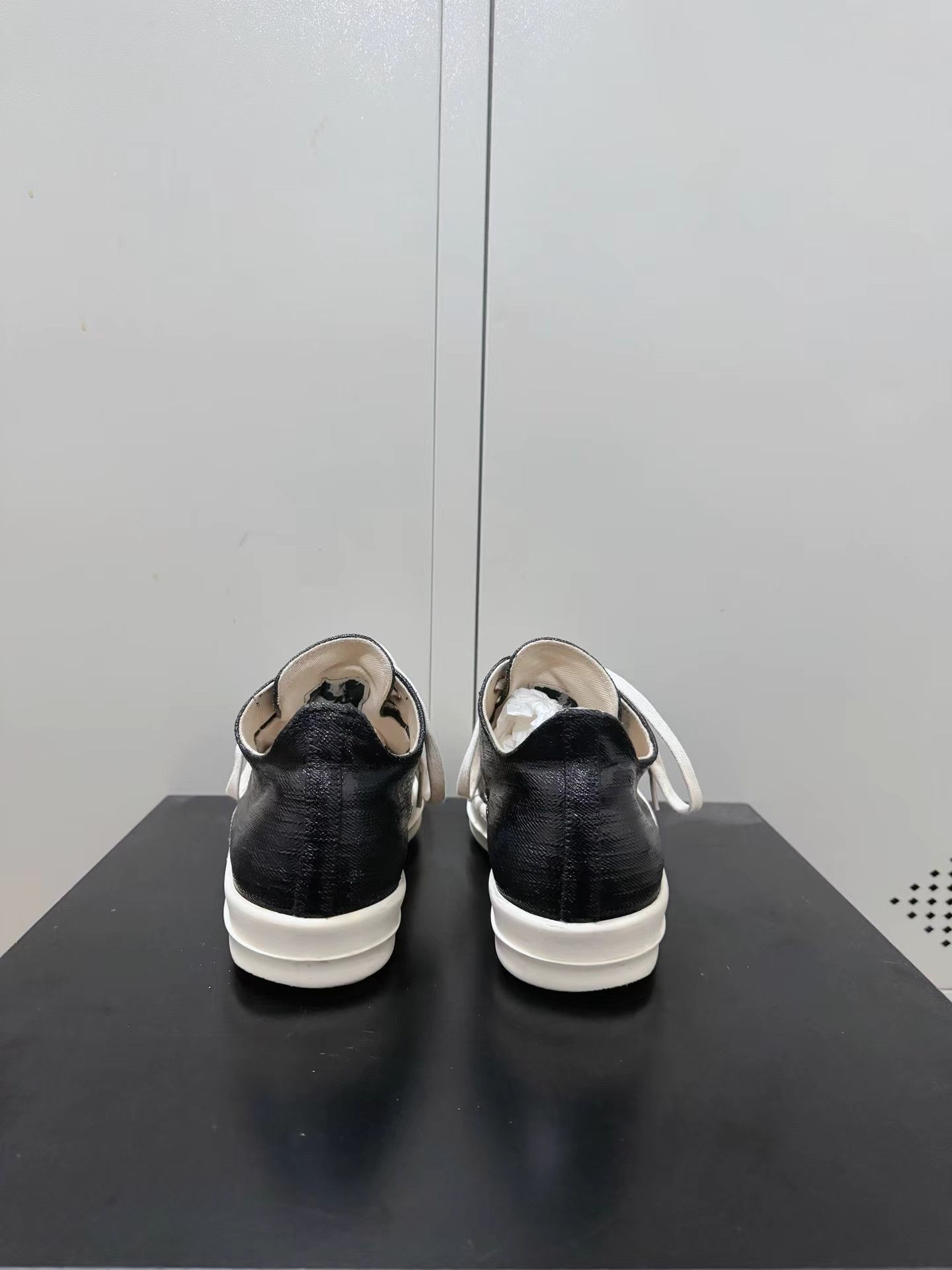 Rick Owens Rick Owens waxed canvas Converse high-top Size US 6 / EU 39 - 6 Thumbnail