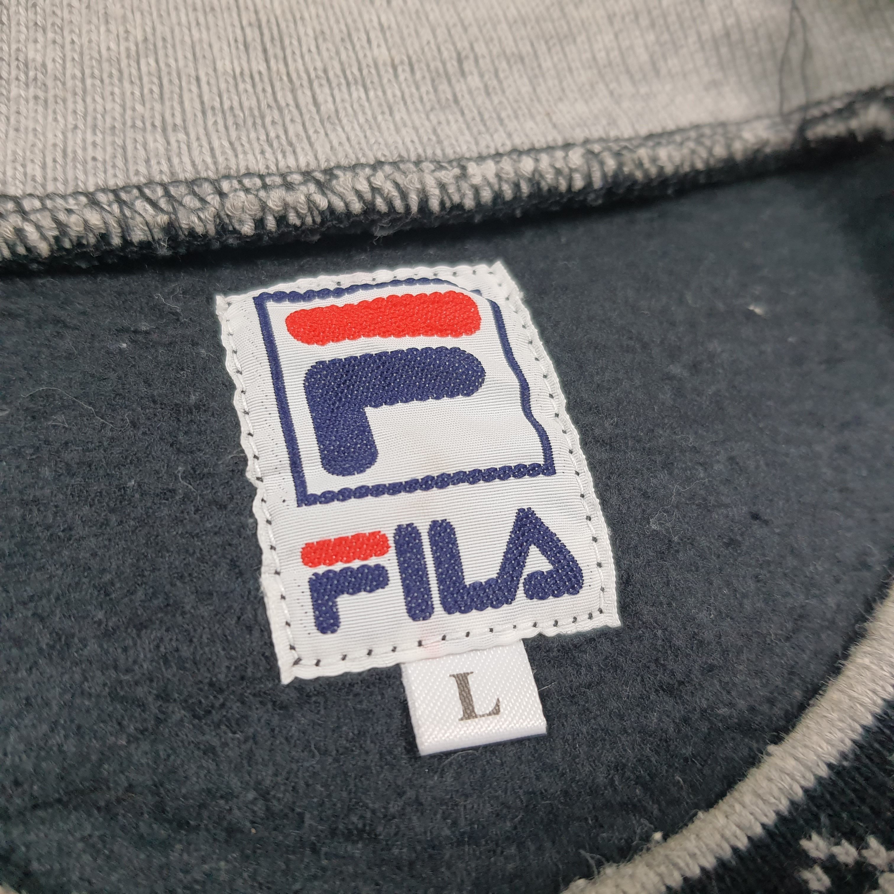 Fila Vintage Fila Sports Embroidered Big Logo Sweatshirt C291N14 Size US M / EU 48-50 / 2 - 6 Thumbnail