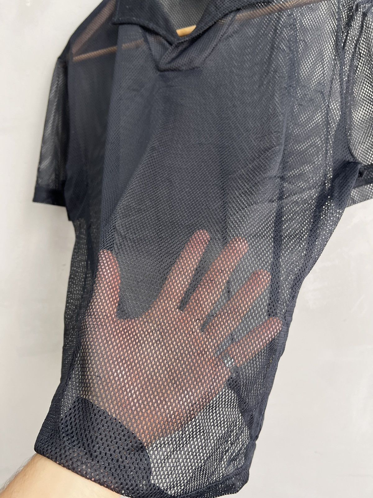 Japanese Brand × Vintage VINTAGE RARE MESH TOP AVANT GARDE T SHIRT DIESEL STYLE Size US M / EU 48-50 / 2 - 4 Thumbnail