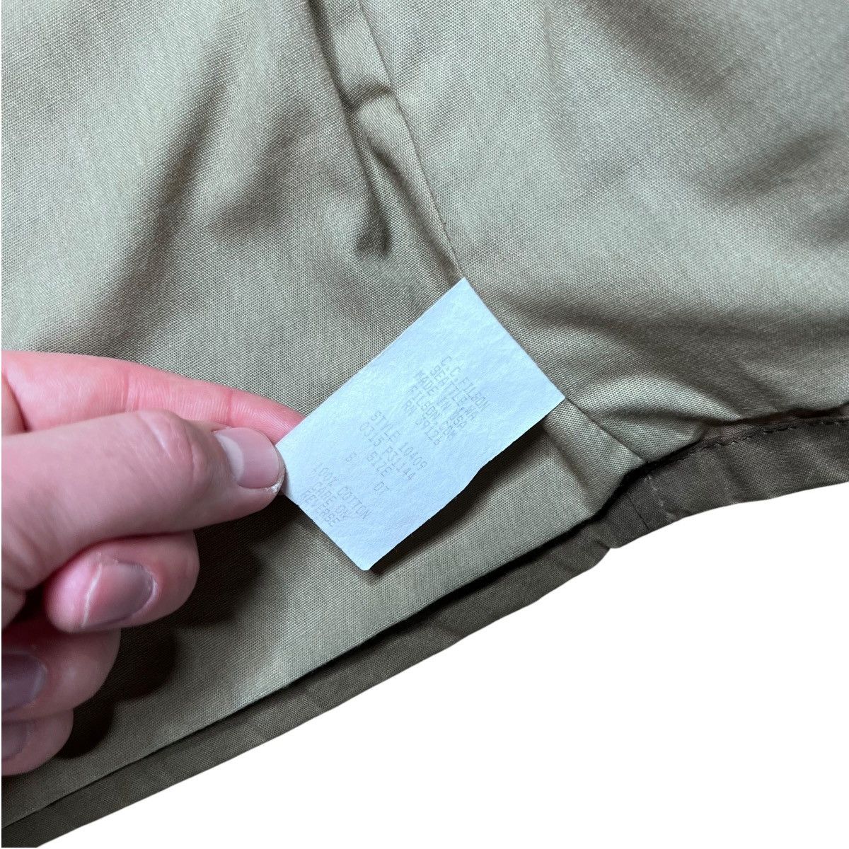Filson C.C. Filson Garment Cover Cloth Mile Marker Waxed Jacket Size US S / EU 44-46 / 1 - 5 Thumbnail
