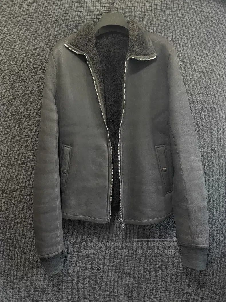 Rick Owens Rick Owens Lambskin fur-lined zip-up leather jacket Size US M / EU 48-50 / 2 - 5 Thumbnail