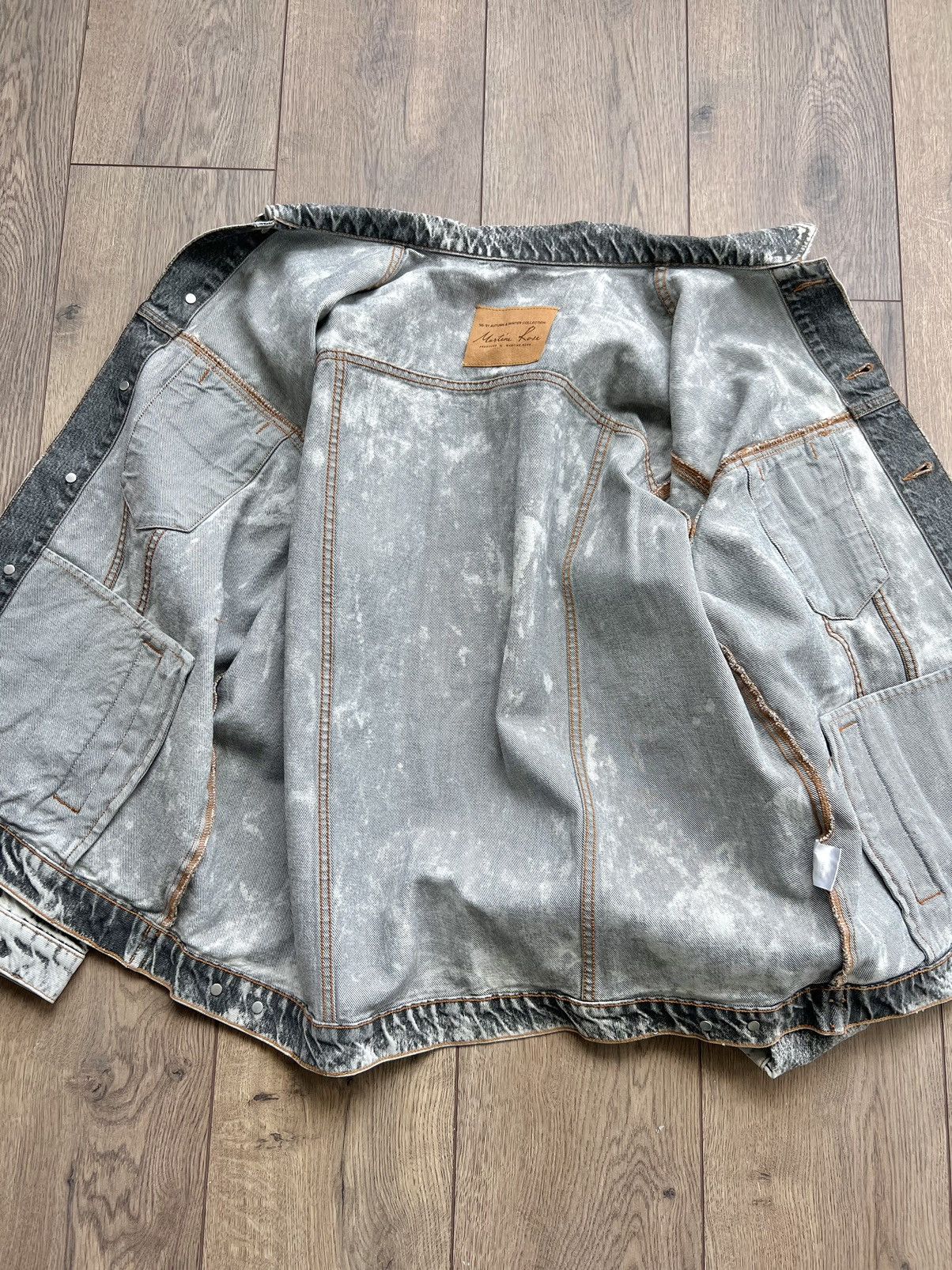 Martine Rose *UNRELEASED SAMPLE* Martine Rose Denim Trucker Jacket Size US XS / EU 42 / 0 - 8 Thumbnail