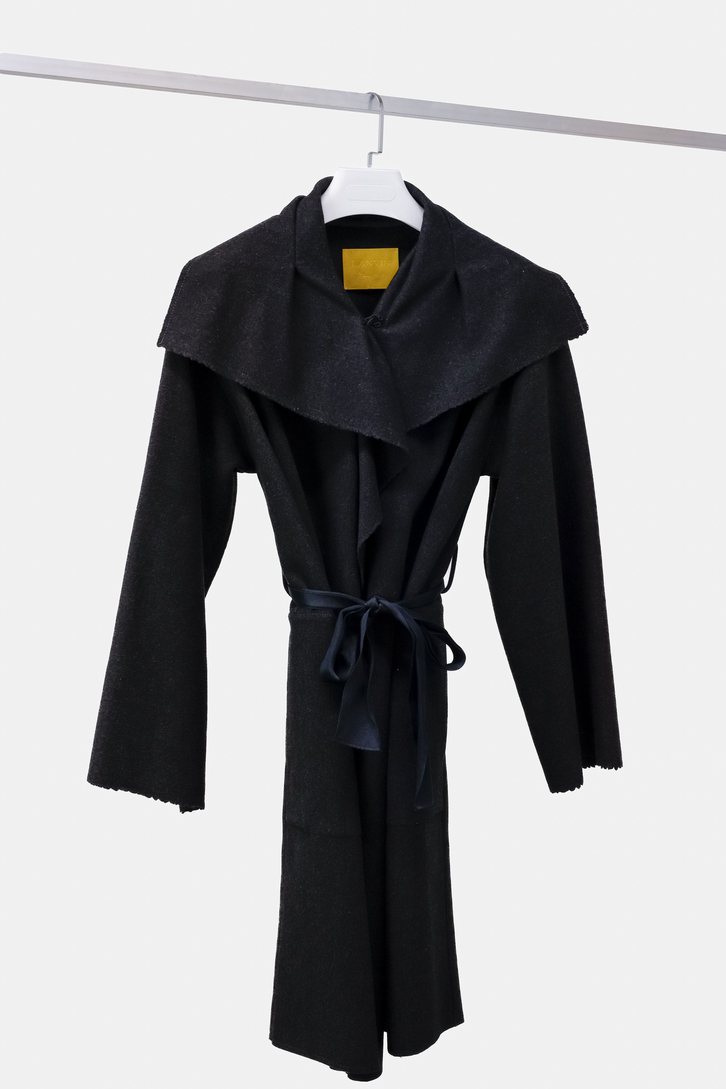 Lanvin A/W 07 Ribbon Belt Wrap Coat