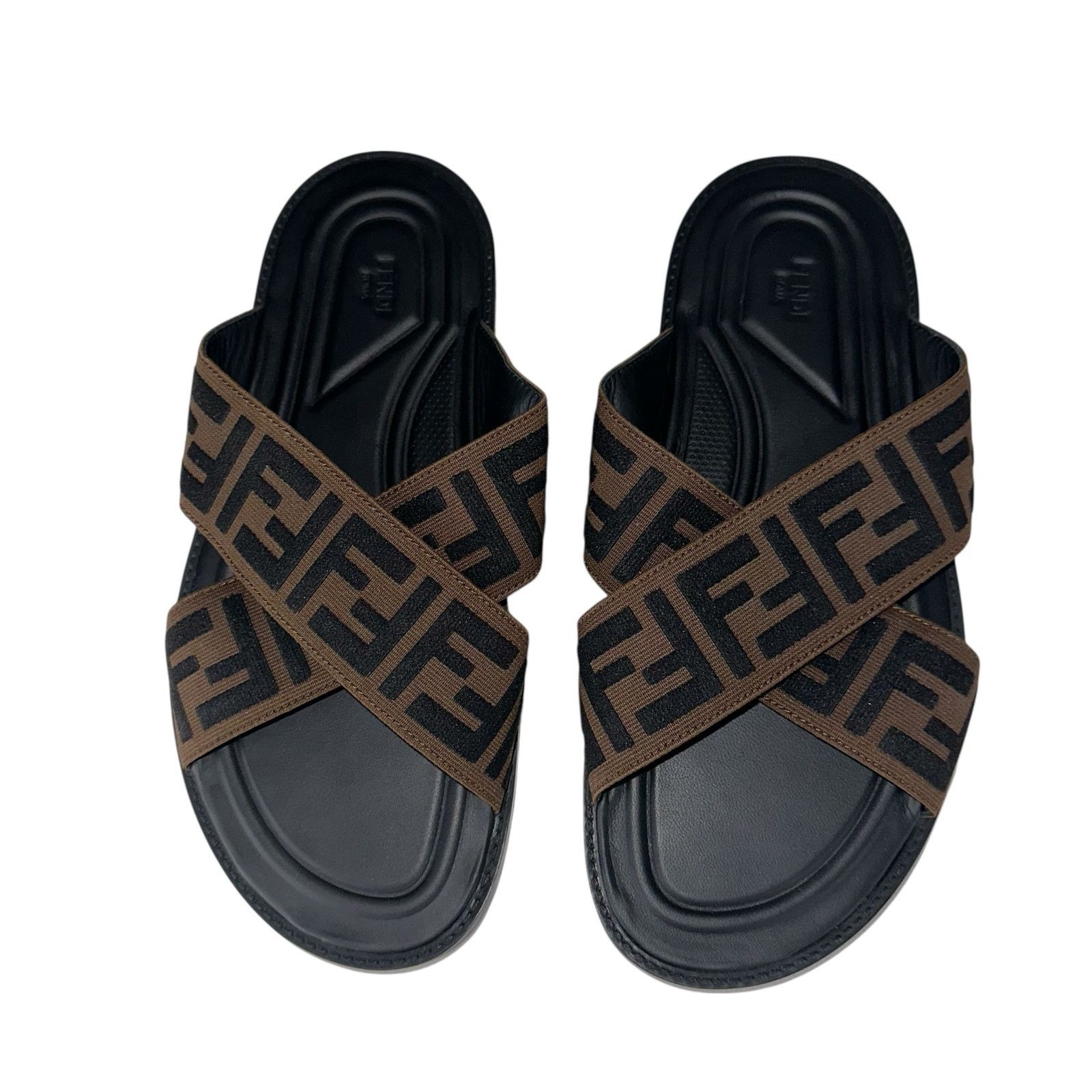 Fendi Fendi Zucca Slides Size US 7 / EU 40 - 2 Thumbnail