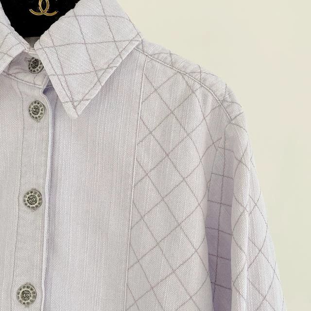 Chanel Chanel Diamond shirt Size XS / US 0-2 / IT 36-38 - 3 Thumbnail