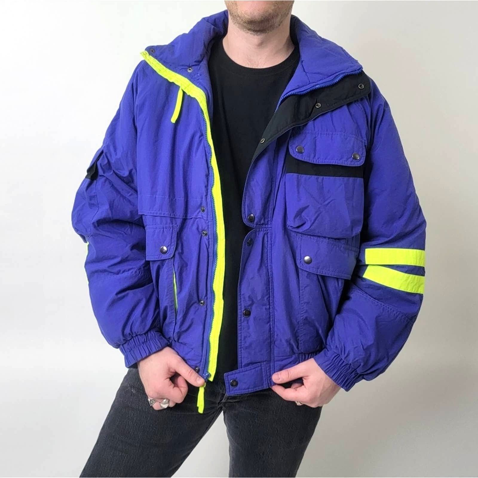 Vintage Vintage 90's Steeper Slopes Ski Snowboarding Puffer Jacket Size US L / EU 52-54 / 3 - 2 Thumbnail