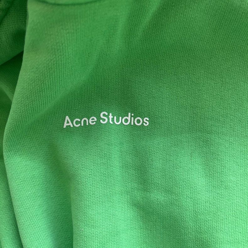 Acne Studios A bottle of green hooded sweatshirt