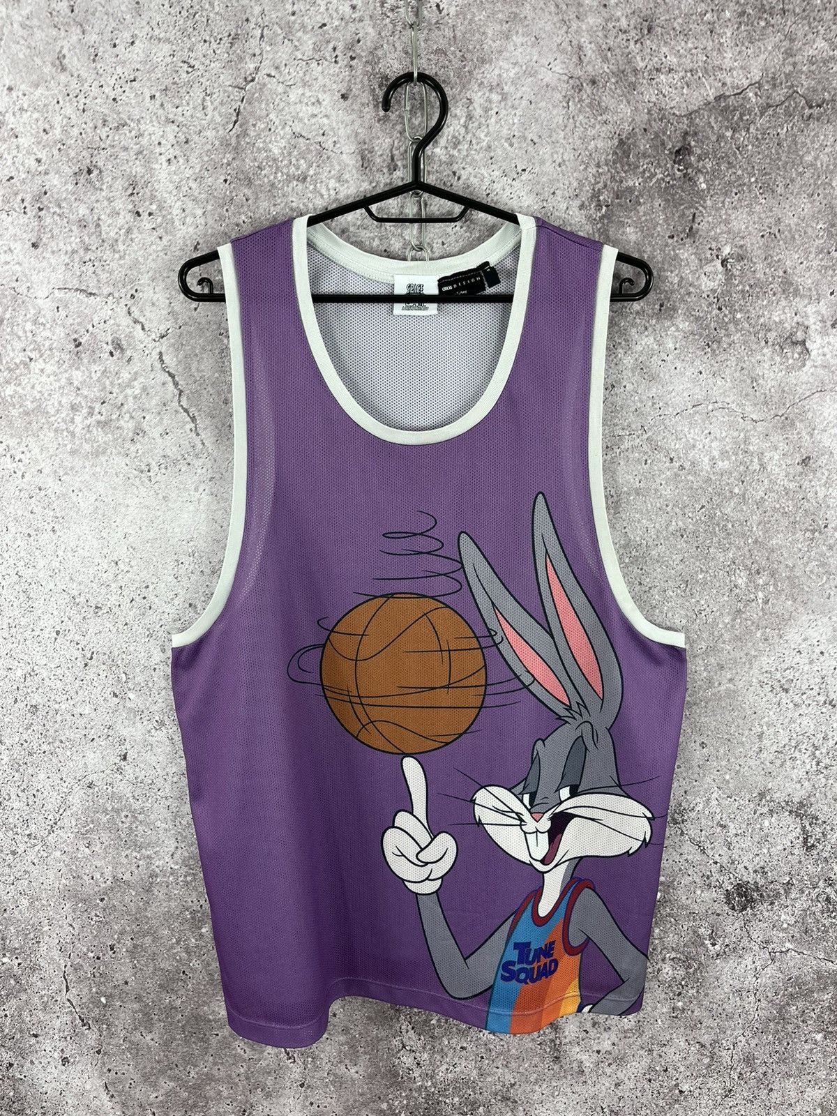 Asos Space Jam ASOS Tank Top Sleeveless Tune Squad Bax Bany Logo Size US S / EU 44-46 / 1 - 1 Thumbnail