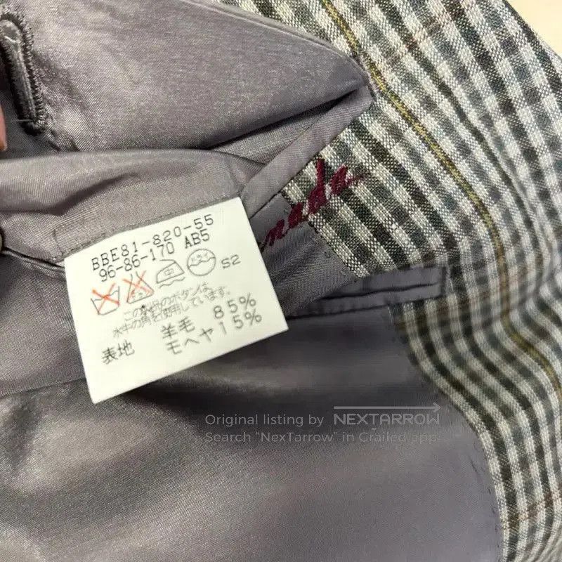 Burberry Burberry Summer Check Wool Blazer for Men. Size US M / EU 48-50 / 2 - 6 Thumbnail