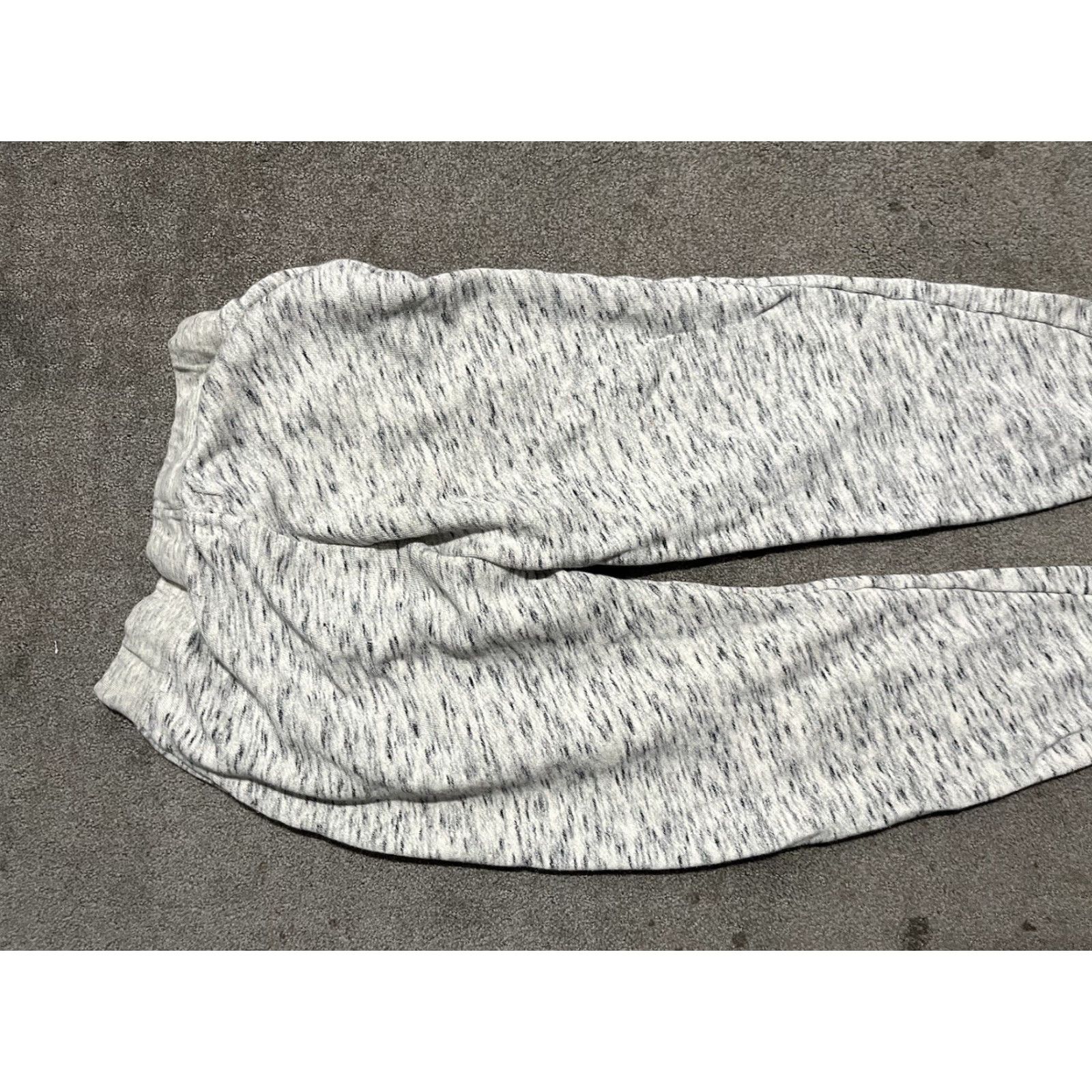 J.Crew J. Crew Vintage Fleece Cotton Terry Joggers Women's S Cream/Black AT807 Speckle-Pattern Lounge Pants Size 28" / US 6 / IT 42 - 4 Thumbnail