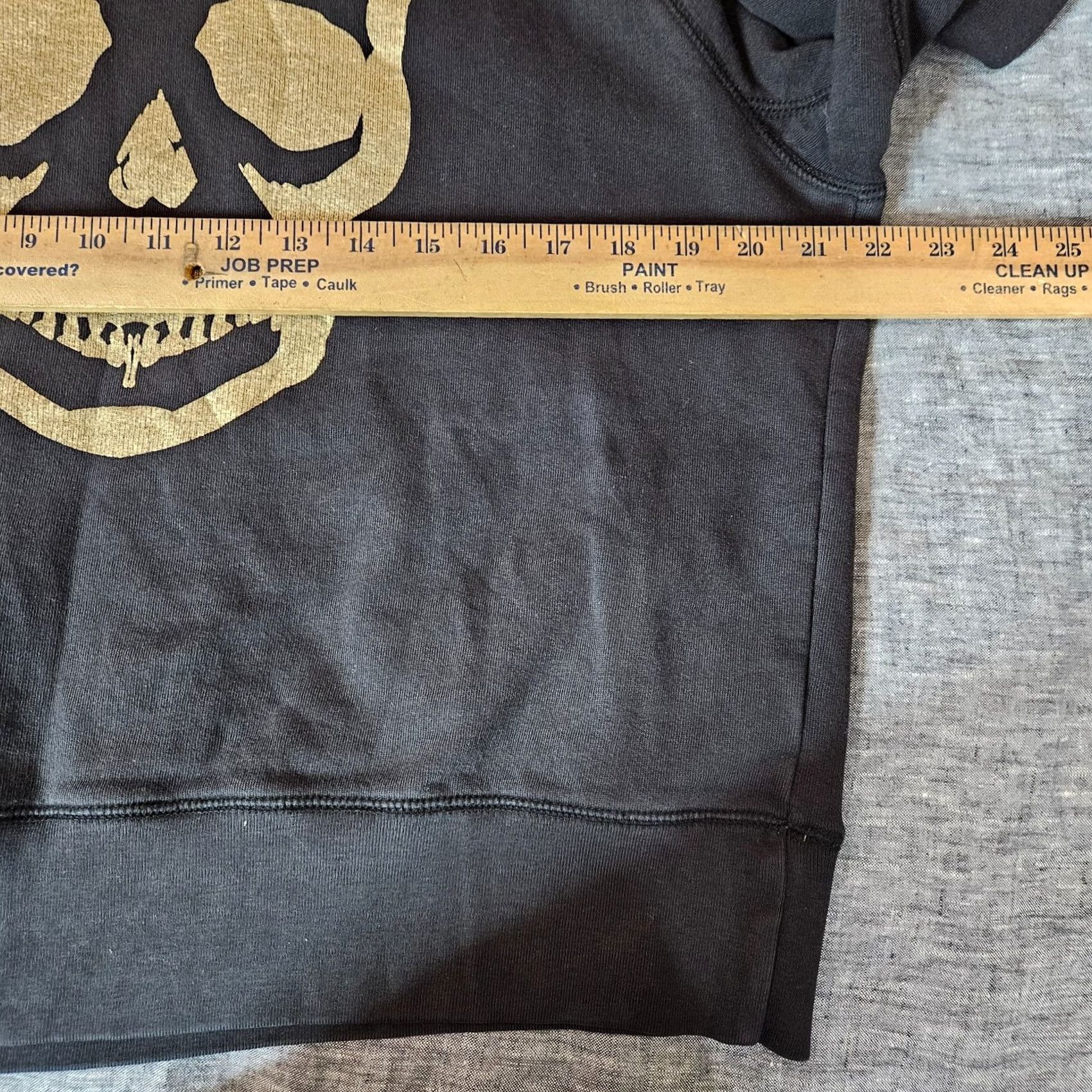 Zadig & Voltaire VINTAGE Zadig & Voltaire Upper Skull Sweatshirt Black Logo Pullover Women M Crew Neck, Raglan Sleeve, Cotton, All Seasons, Regular Fit Size M / US 6-8 / IT 42-44 - 4 Thumbnail