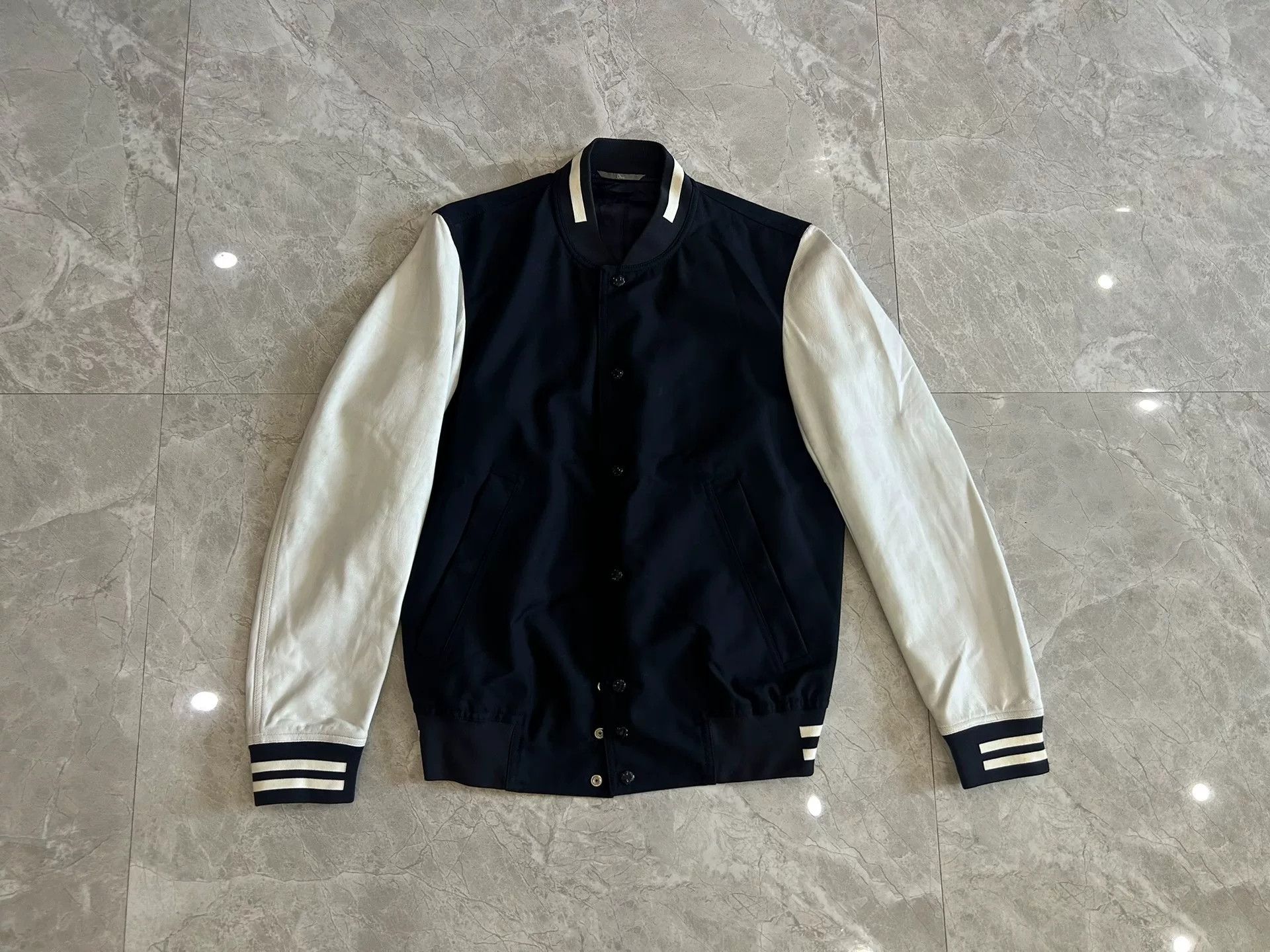 Dior Dior Varsity Jacket with Sleeves Size US S / EU 44-46 / 1 - 1 Thumbnail