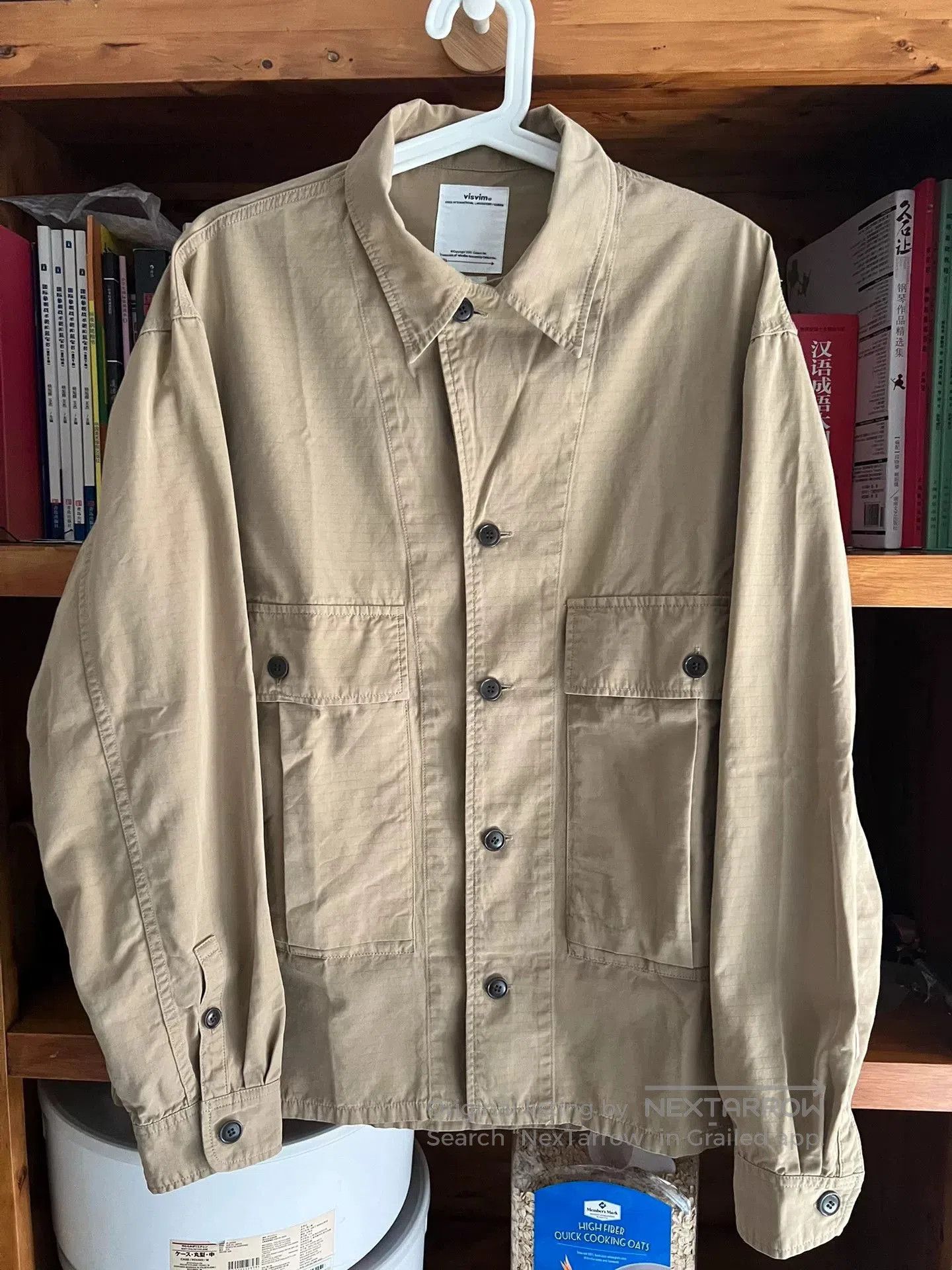 Visvim visvim domaine shirt with badges khaki. Size US L / EU 52-54 / 3 - 2 Thumbnail
