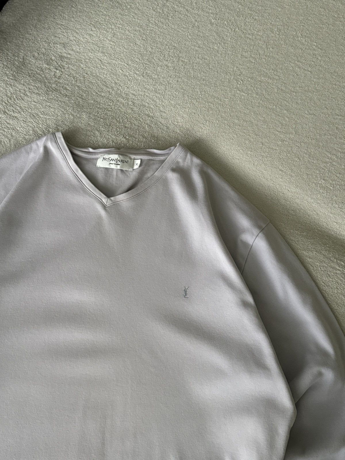 Yves Saint Laurent Vintage YSL Yves Saint Laurent sweatshirt Size US XL / EU 56 / 4 - 3 Thumbnail
