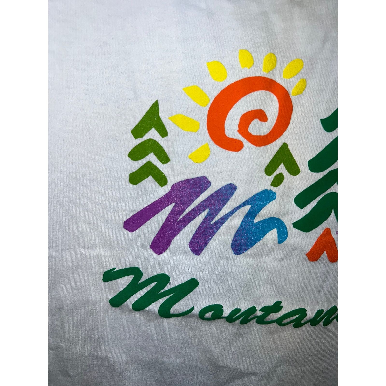 Vintage Women's Vintage Montana Shirt Tree Forest Top L 1990s 90s Size L / US 10 / IT 46 - 3 Thumbnail
