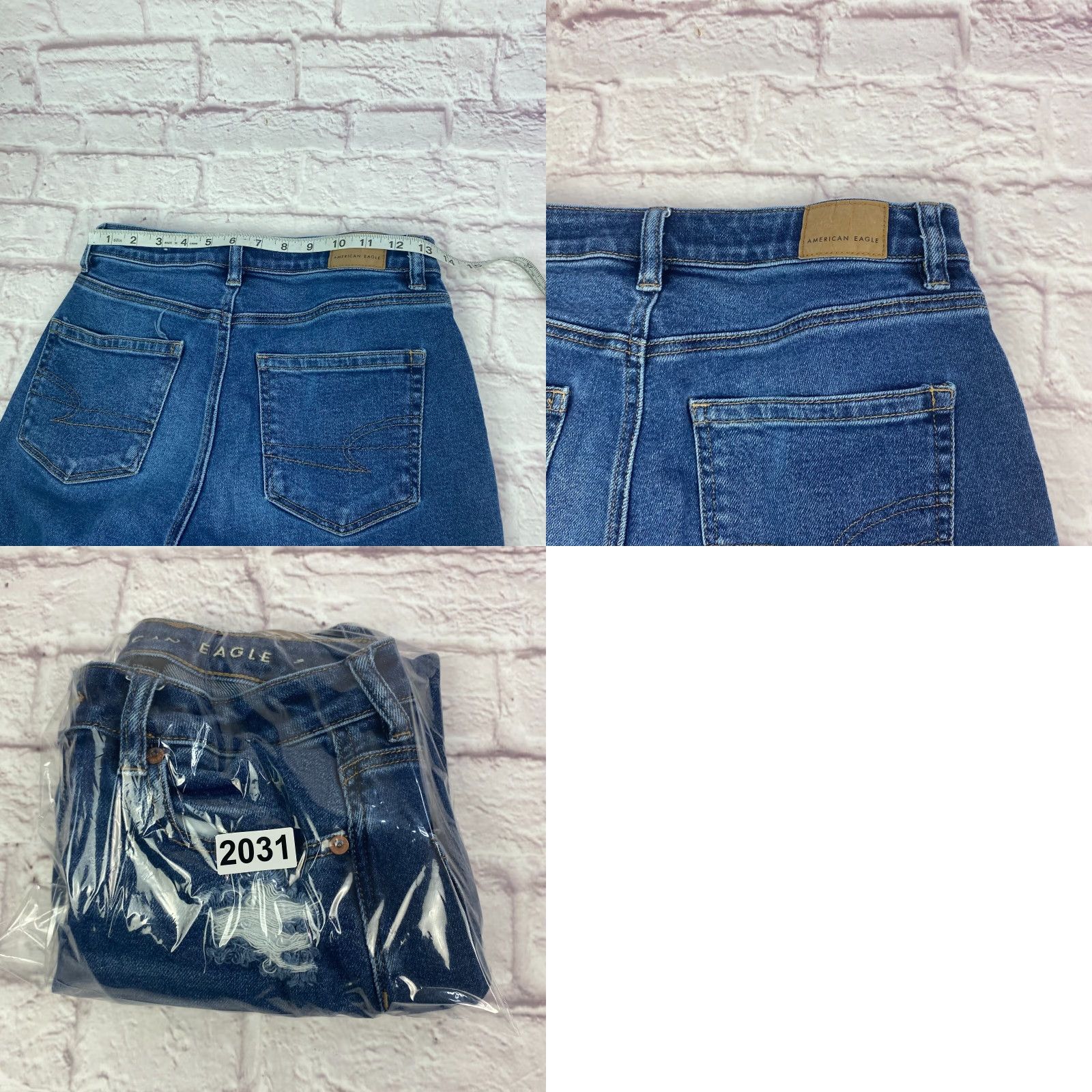 American Eagle Outfitters VINTAGE No Size 26" / US 2 / IT 38 - 9 Thumbnail