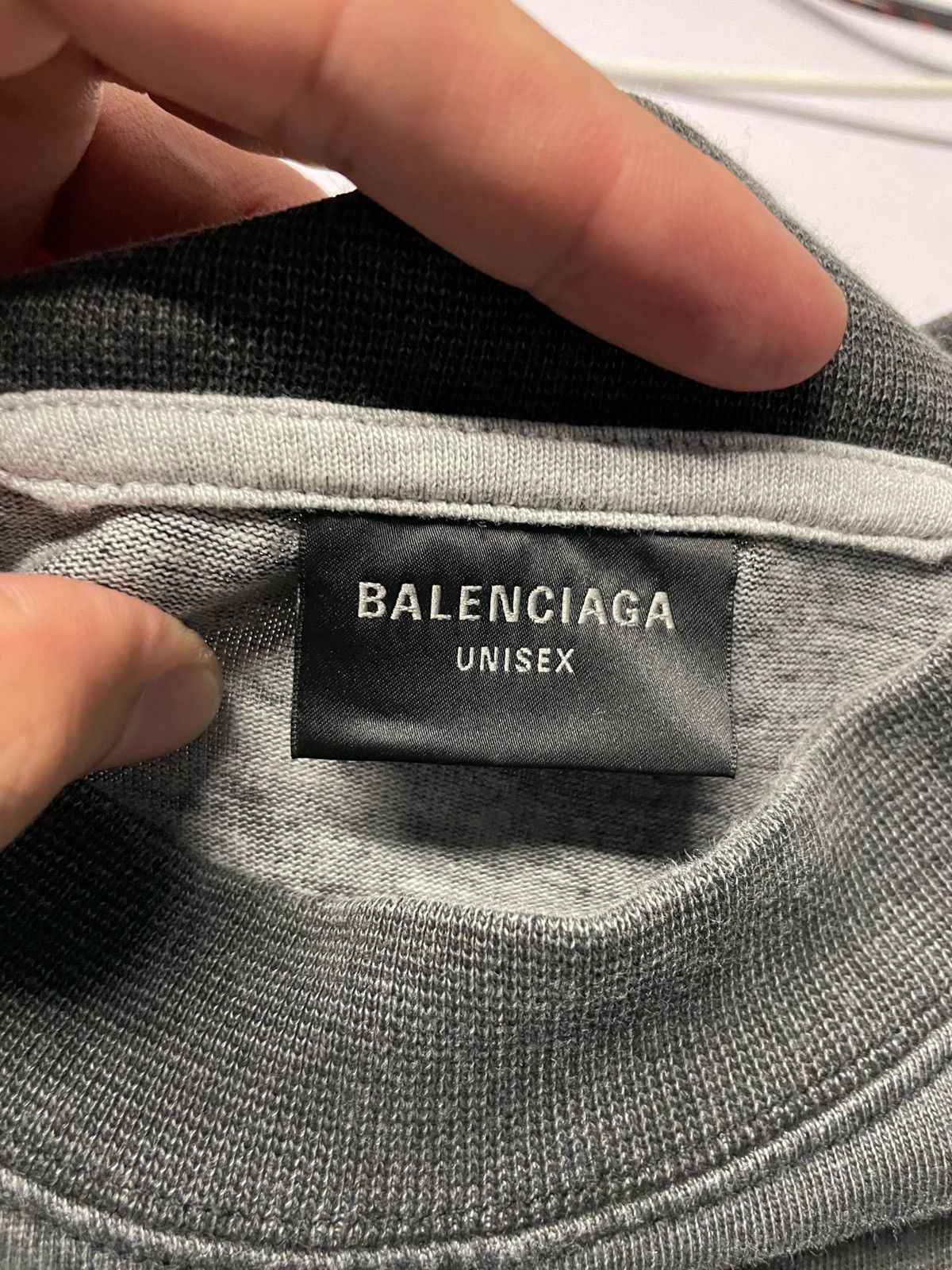 Balenciaga Balenciaga 3B Logo Oversized Tee Size US M / EU 48-50 / 2 - 11 Thumbnail