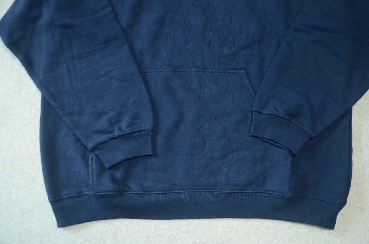 Balenciaga Balenciaga Navy Eiffel Tower Print Logo Loose Hoodie M Size US M / EU 48-50 / 2 - 3 Thumbnail