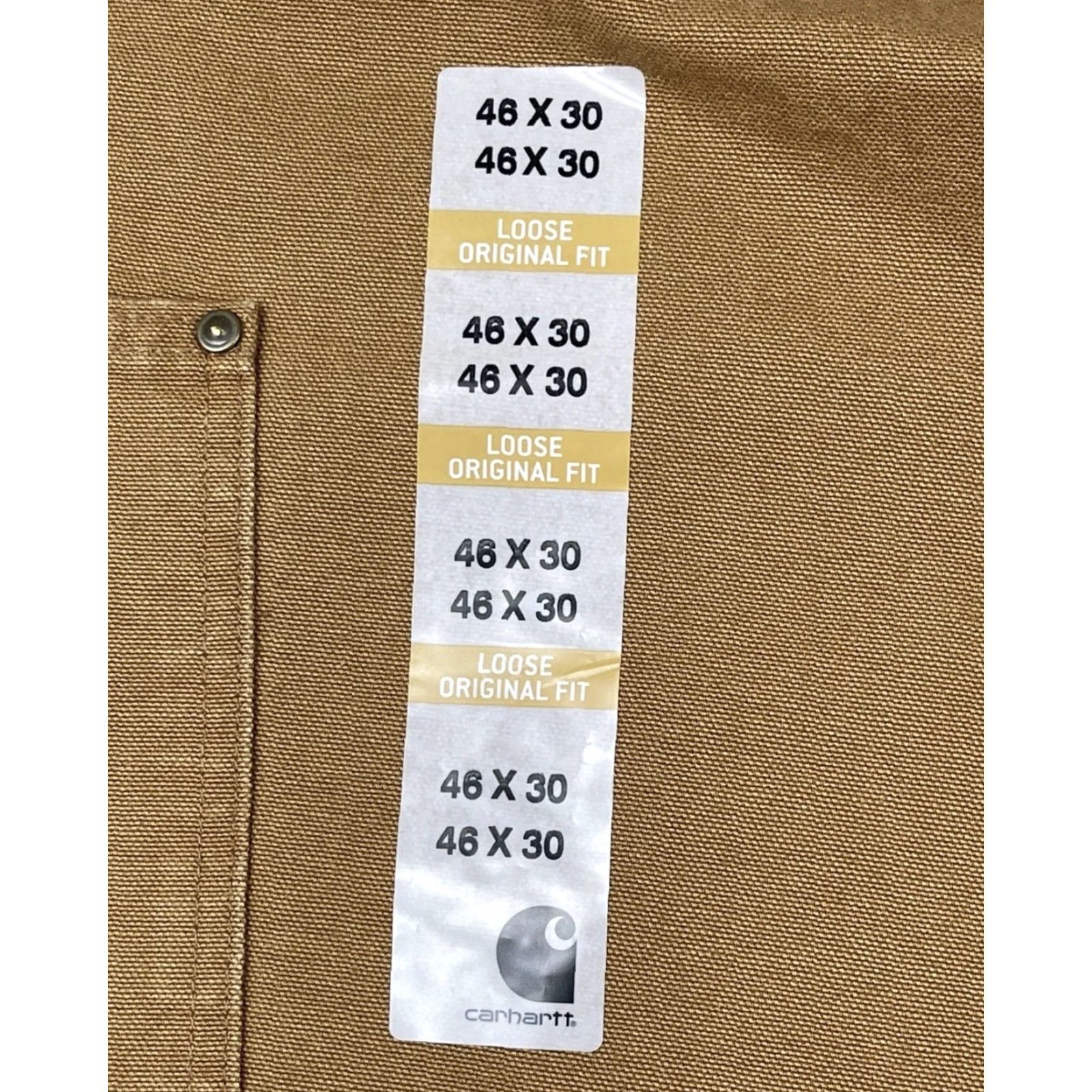Carhartt VINTAGE Carhartt Double Knee Pants Brown Denim Carpenter Work 46x30 Men Size US 30 / EU 46 - 4 Thumbnail
