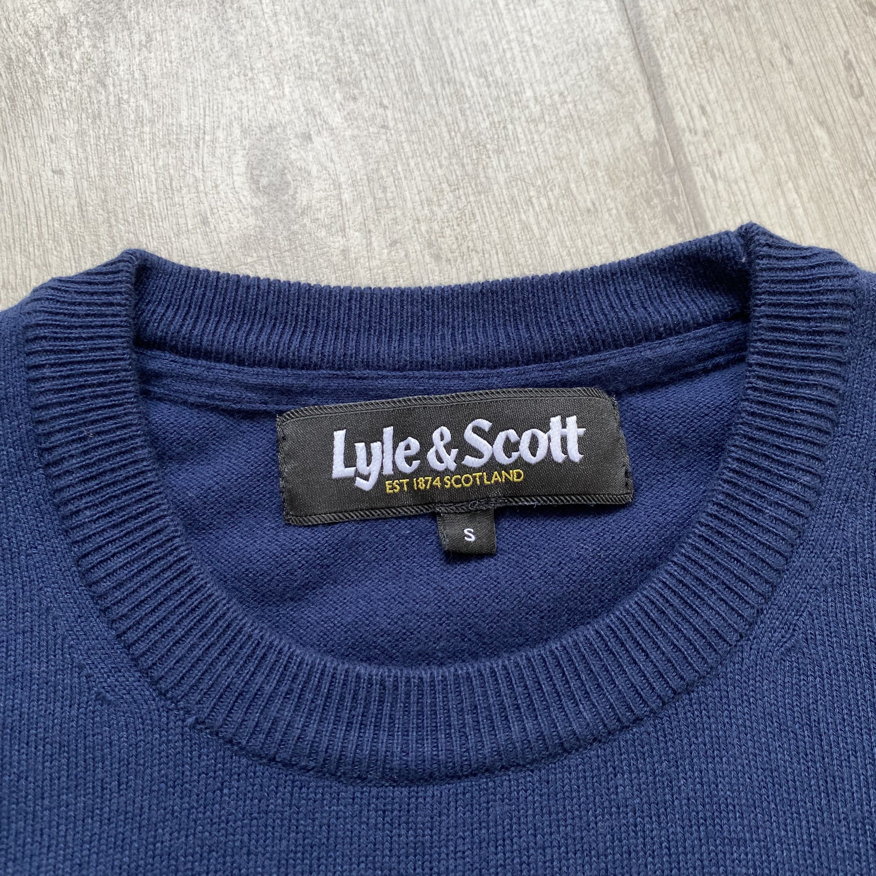 Polo Ralph Lauren 🔥 Lyle & Scott Basic Sweater Crewneck Mini Logo Casual polo Size US M / EU 48-50 / 2 - 4 Thumbnail