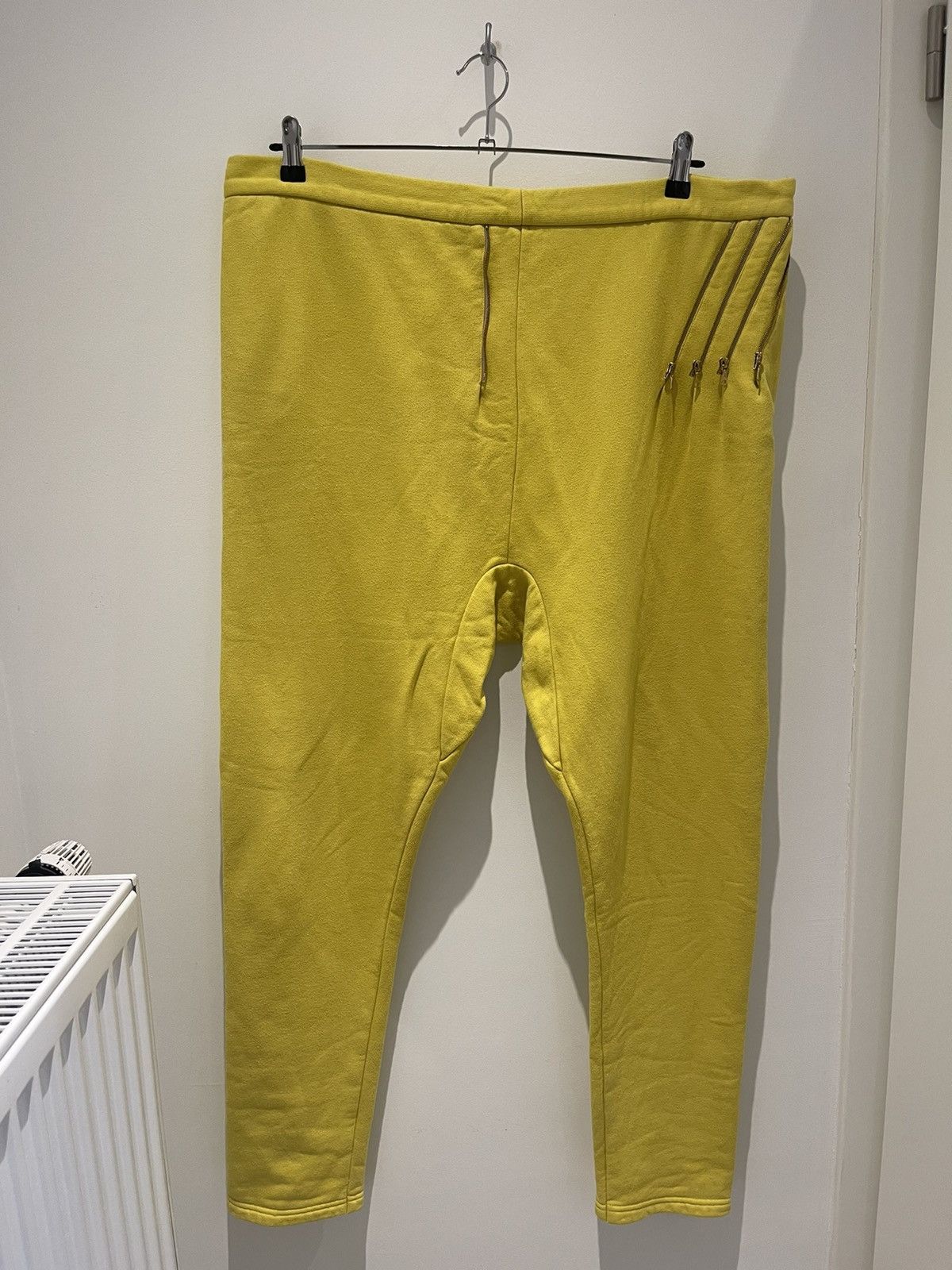 Bless BLESS N° 47 SMLXL Long Yellow Sweatpants Size US 30 / EU 46 - 6 Thumbnail