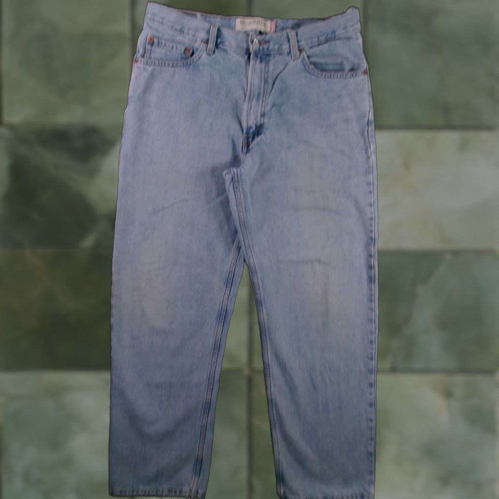Levi's VINTAGE Levi's 550 Jeans Men 36x30 Blue Relaxed Fit Tapered Light Wash 80s 90s USA Western Mens Size US 36 / EU 52 - 1 Thumbnail