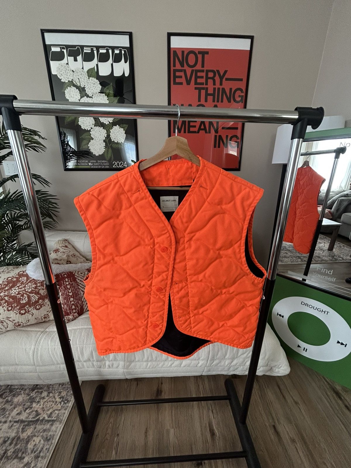 Helmut Lang Helmut Lang Vest Size US XL / EU 56 / 4 - 1 Thumbnail