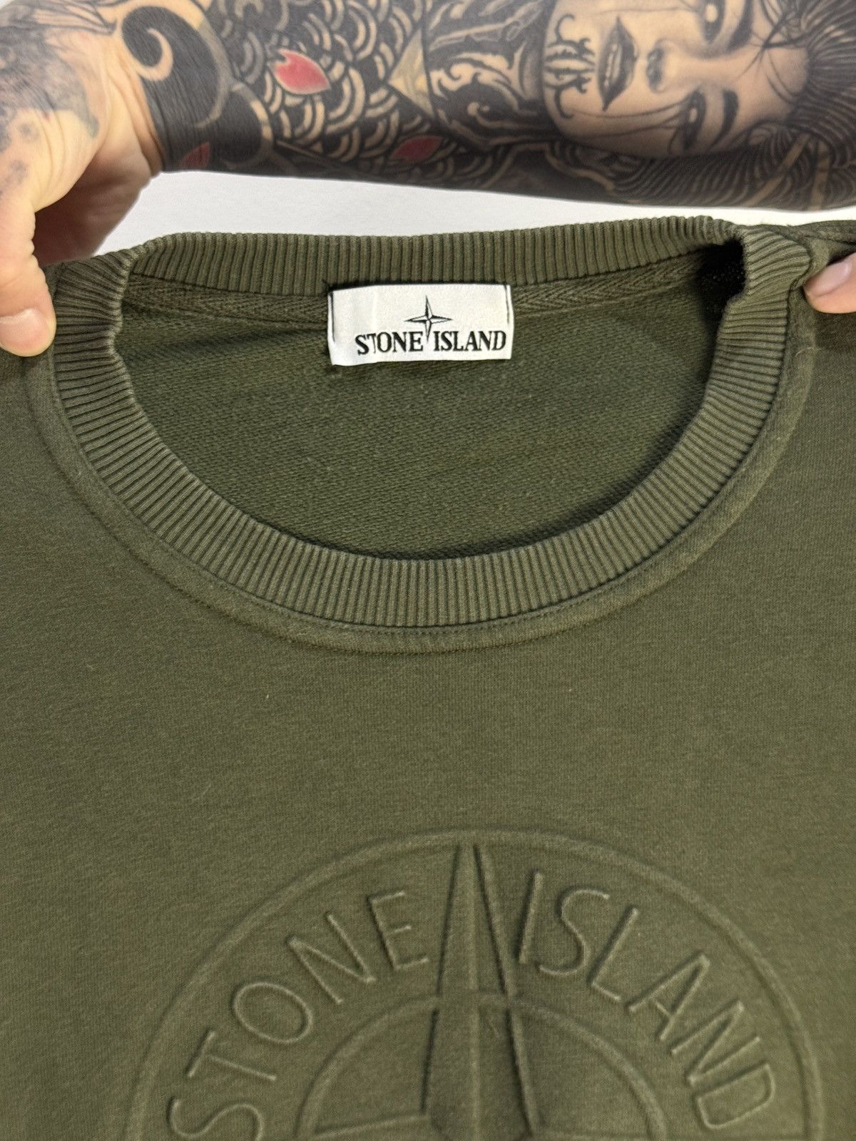 Stone Island Stone Island Logo Sweatshirt Size US L / EU 52-54 / 3 - 4 Thumbnail