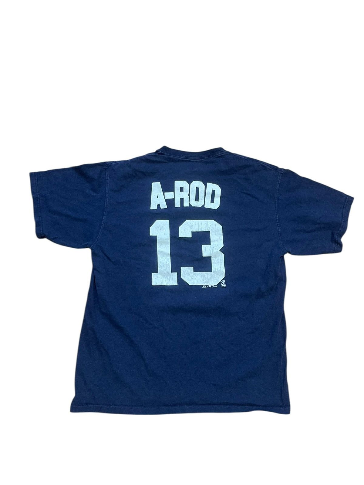 Majestic Majestic New York Yankees Navy 2008 A-Rod Men T Shirt Sz L Size US L / EU 52-54 / 3 - 5 Thumbnail