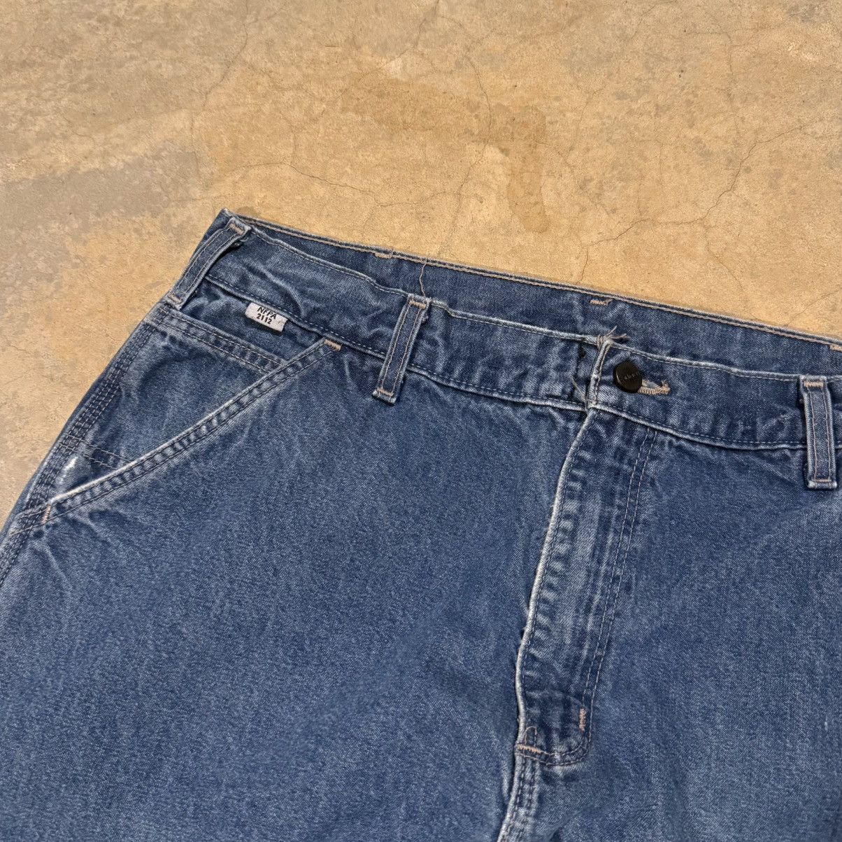Carhartt 2000s Carhartt Faded Baggy Carpenter Jeans ERD Grunge Y2K Size US 35 - 9 Thumbnail