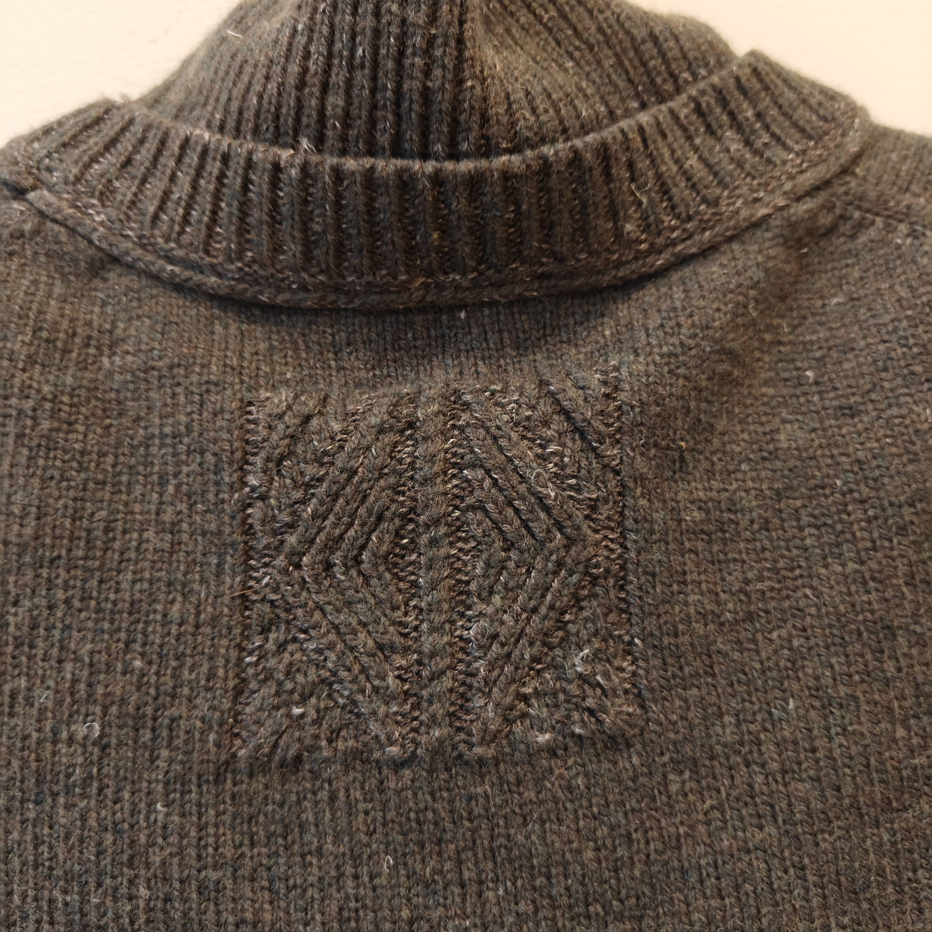 Inis Meain LNWOT Turtleneck grey sweater wool linen blend Size US S / EU 44-46 / 1 - 13 Thumbnail