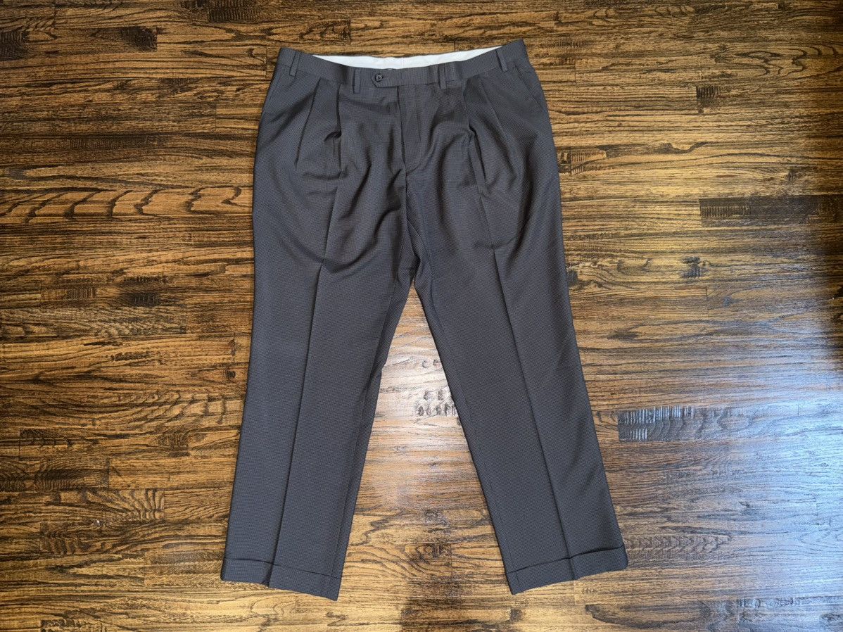 Ralph Lauren Ralph Lauren Grey Pleated Dress Trouser Pants Size 40x30 Size US 40 / EU 56 - 1 Thumbnail