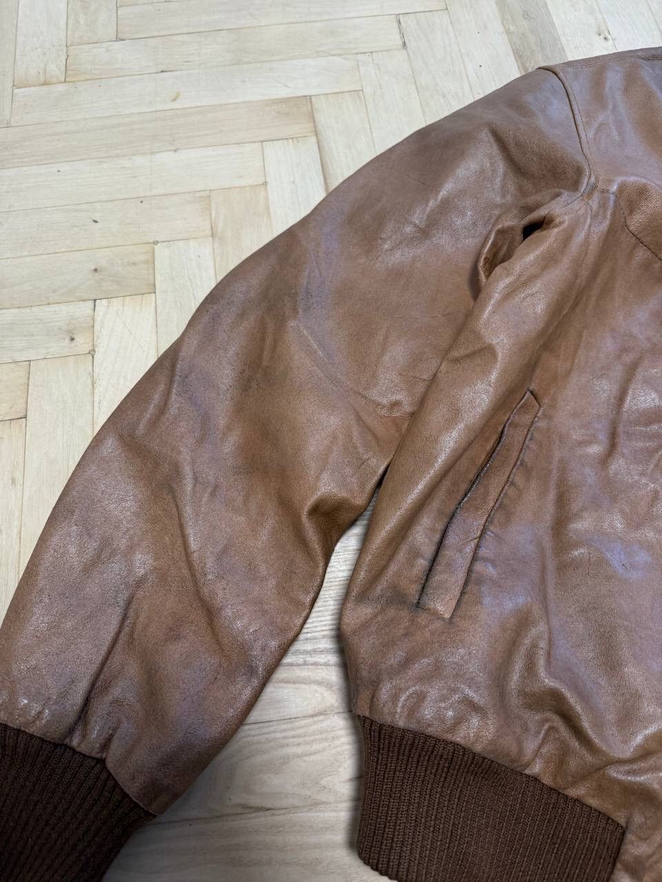 Vera Pelle × Vintage Avant Garde Vintage Cowboy Leather Jacket Vera Pelle Size US M / EU 48-50 / 2 - 7 Thumbnail