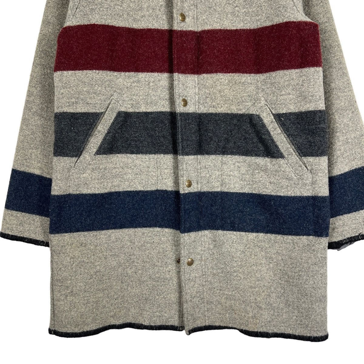 Woolrich Woolen Mills 🔥 VINTAGE WOOLRICH WOOL HOODIE JACKET Size US S / EU 44-46 / 1 - 5 Thumbnail