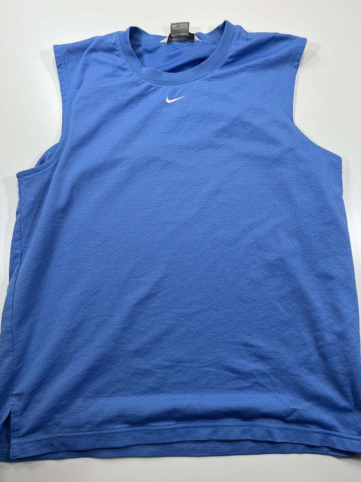 Nike Nike Men's Blue Sleeveless Athletic Jersey Size Medium Size US M / EU 48-50 / 2 - 1 Thumbnail