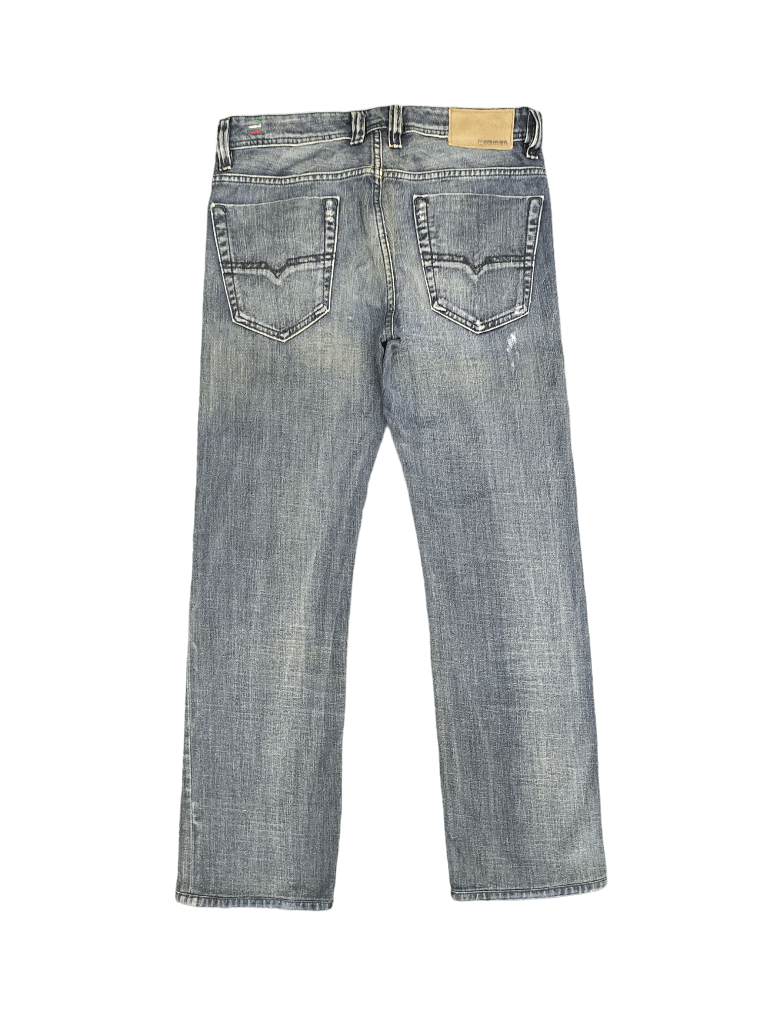 Diesel Vintage Y2k Diesel Viker Distressed Denim Jeans Streetwear Size US 29 - 13 Thumbnail